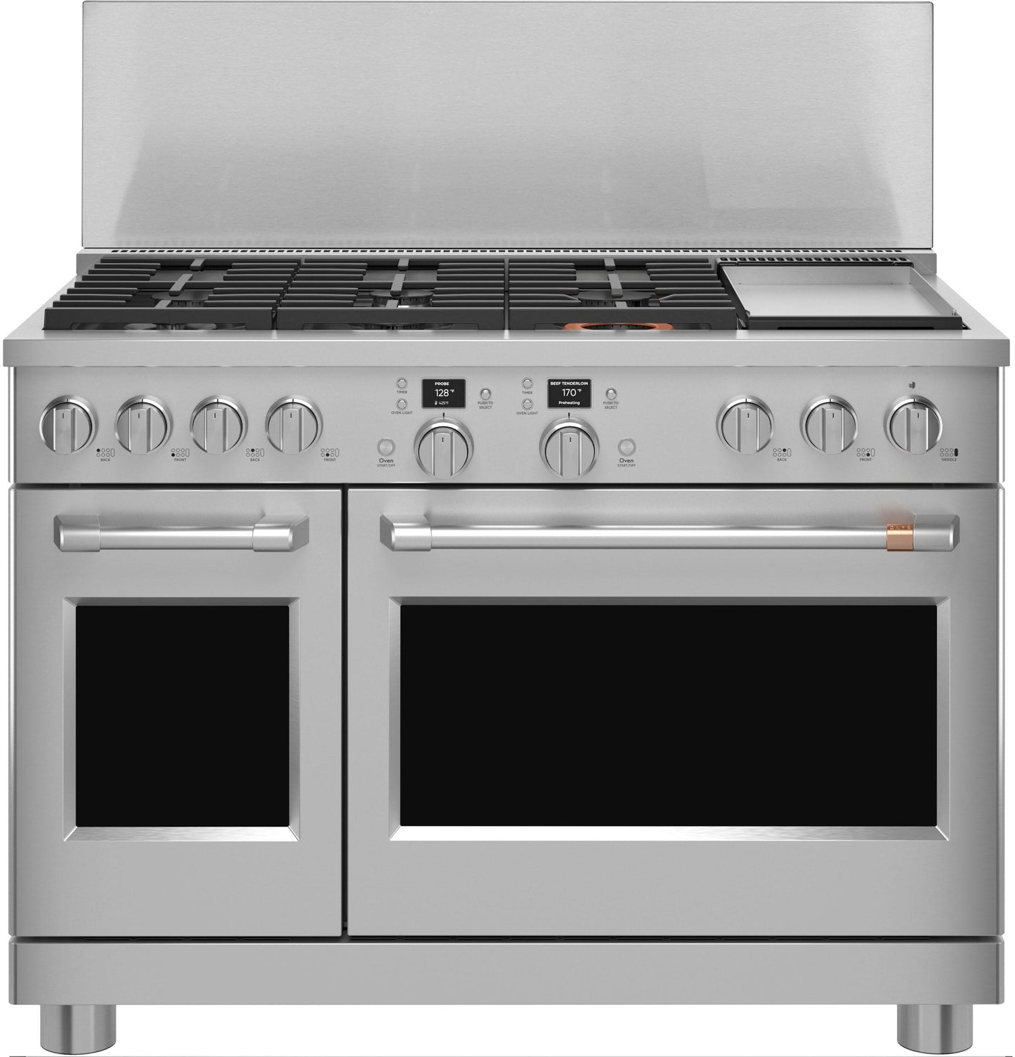 CAFE C2Y486P2TS1 Cafe 48"" Smart Dual-fuel Commercial-style Range With 6 BURNER...