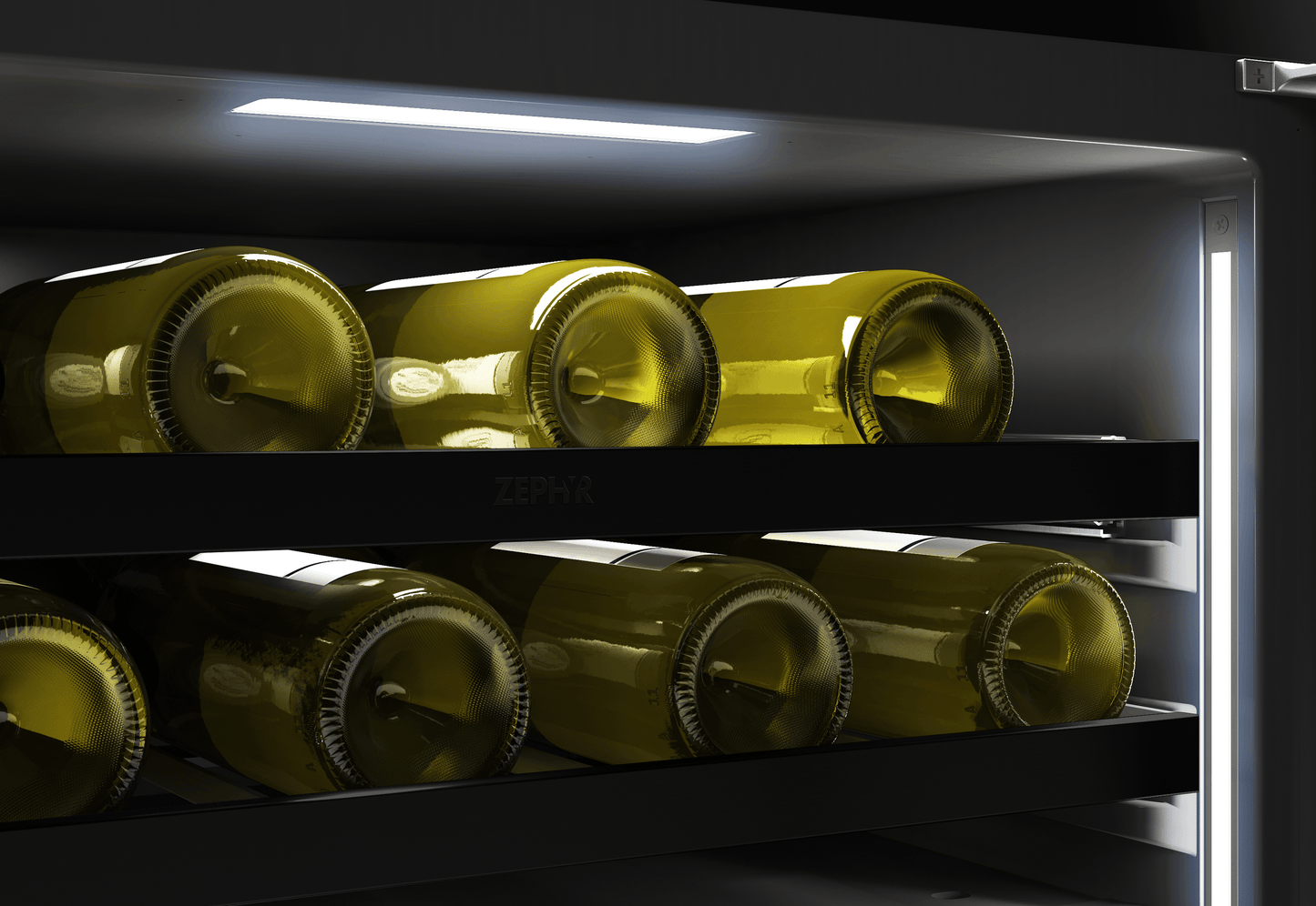 ZEPHYR PRW24C02CPG Zephyr 24"" Panel Ready Dual Zone Wine Cooler
