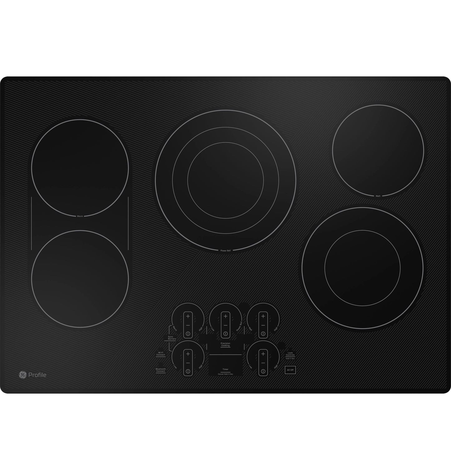 GE APPLIANCES PEP9030DTBB GE Profile 30"" Built-in Touch Control Electric Cooktop