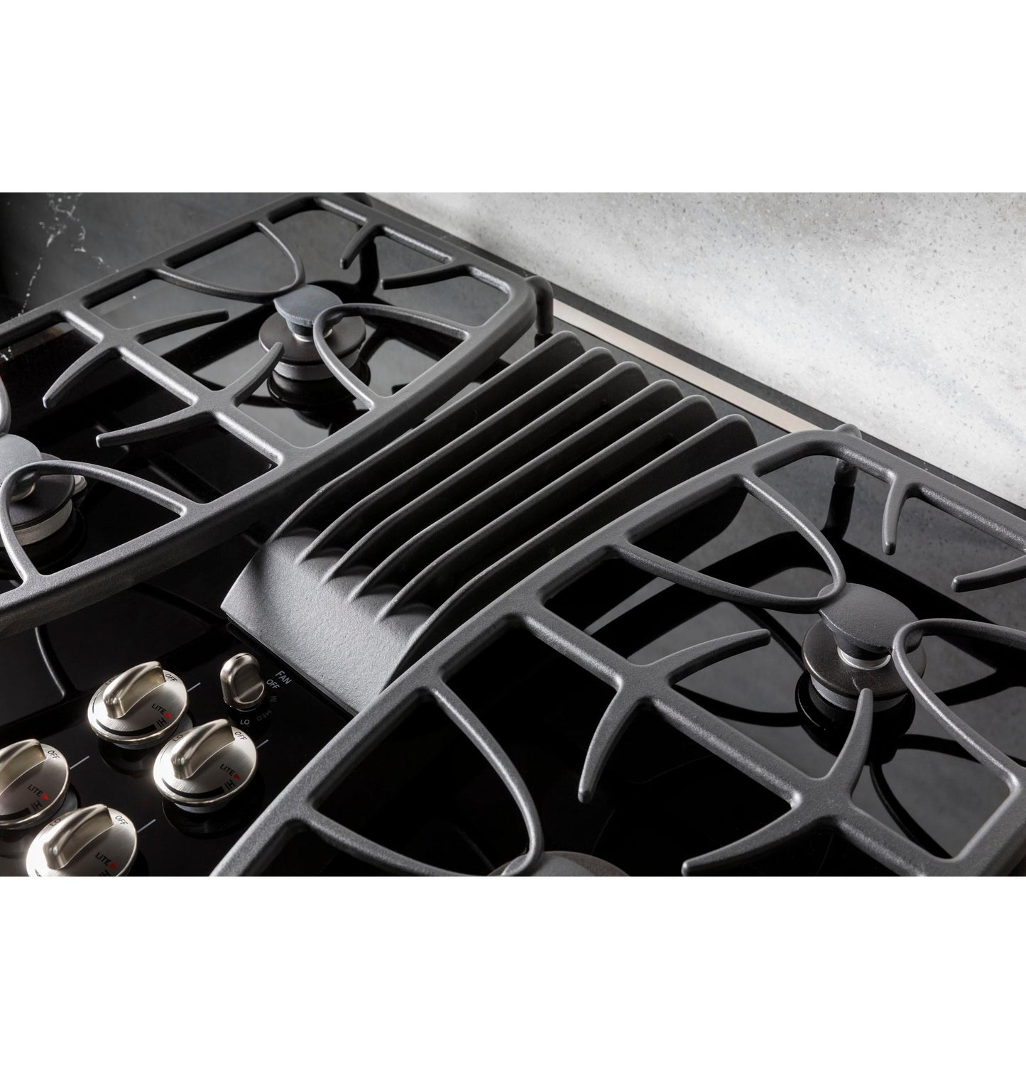 GE APPLIANCES PGP9830SRSS GE Profile 30"" Built-in Gas Downdraft Cooktop