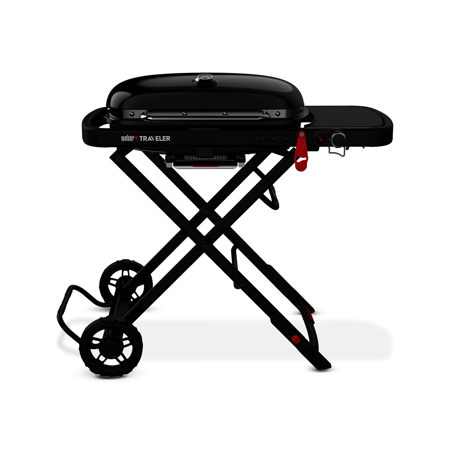WEBER 9013001 Weber Traveler Portable Gas Grill Stealth Edition