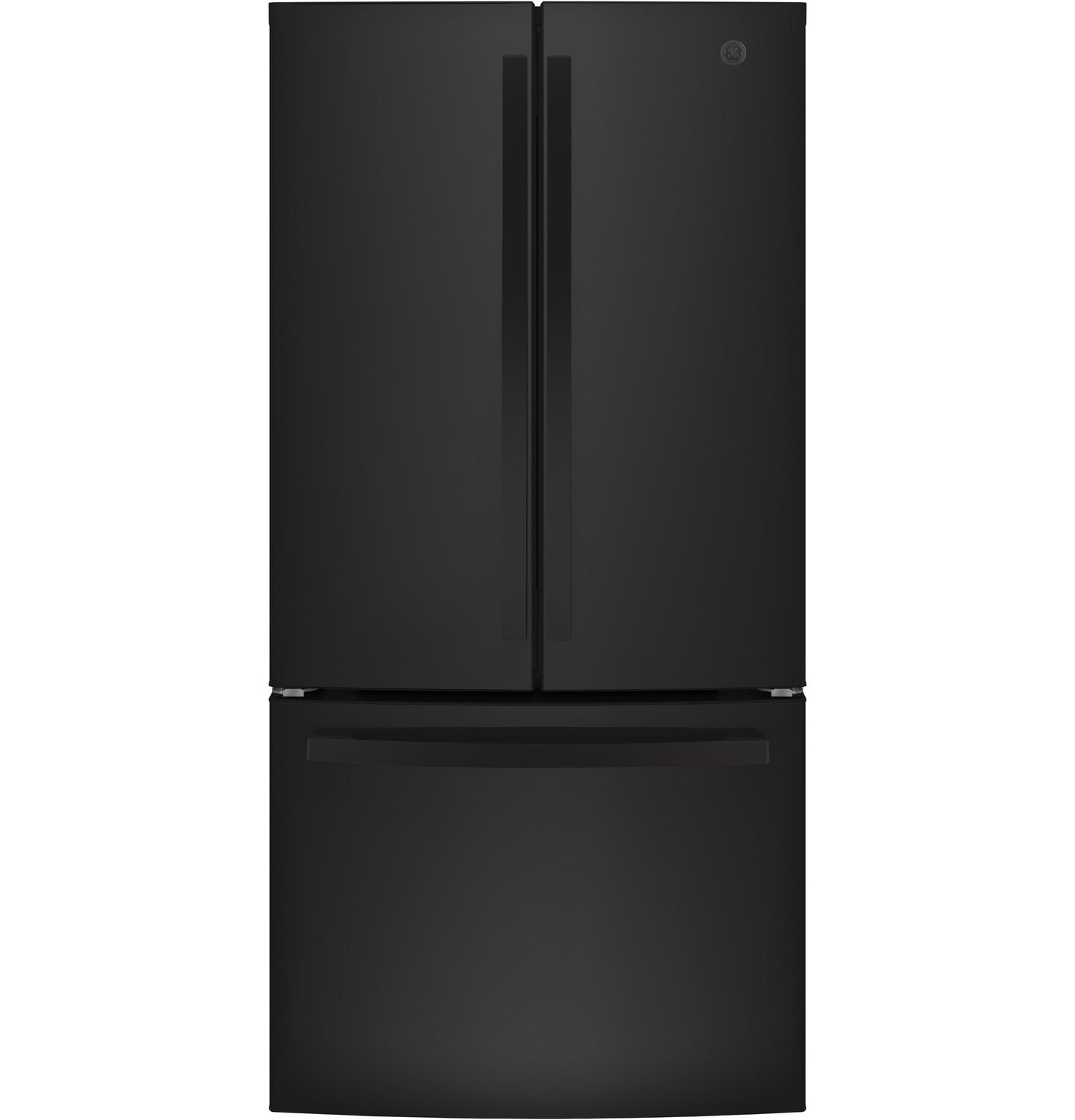 GE APPLIANCES GWE19JGLBB Ge Energy Star 18.6 Cu. Ft. Counter-depth French-door REFRIGE...