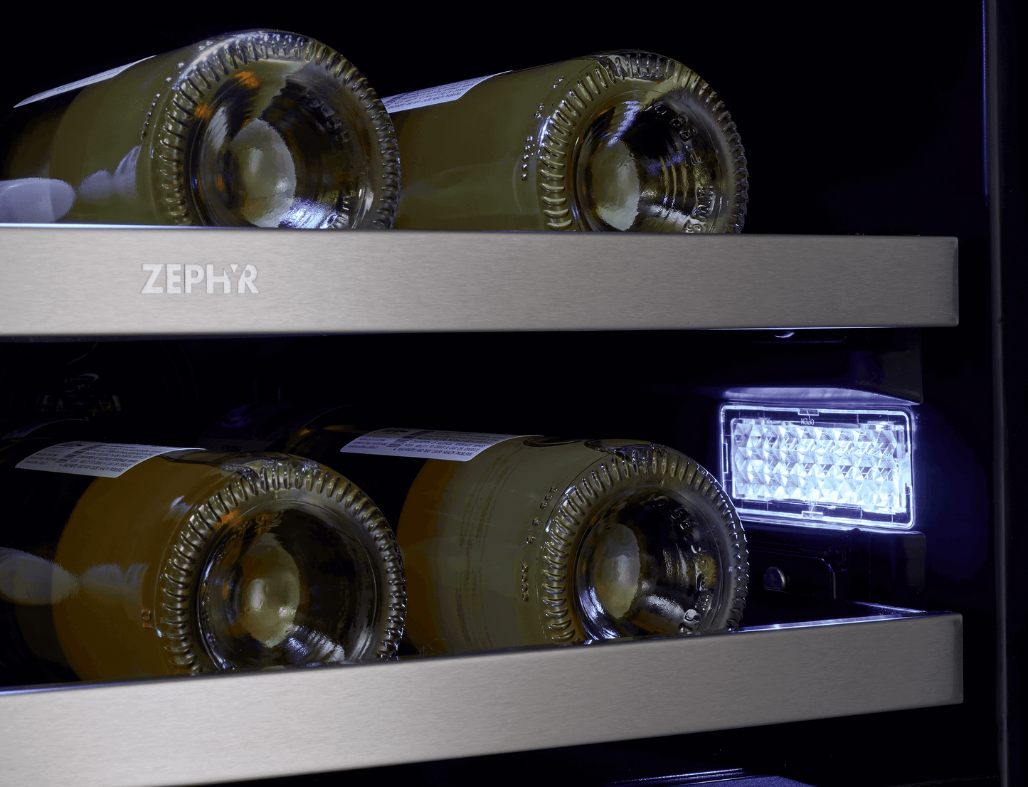 ZEPHYR PRW24C32CG Zephyr 24"" French Door Dual Zone Wine Cooler