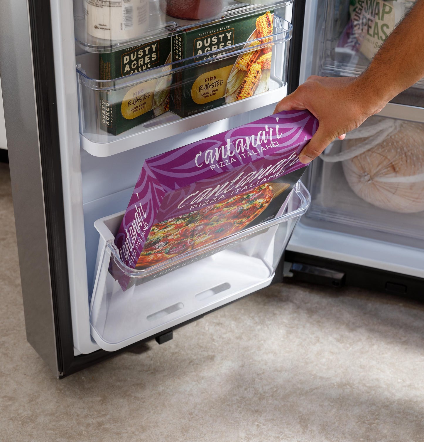 GE APPLIANCES PAE28BYTFS GE Profile Energy Star 28.3 Cu. Ft. Quad-door Refrigerator W...