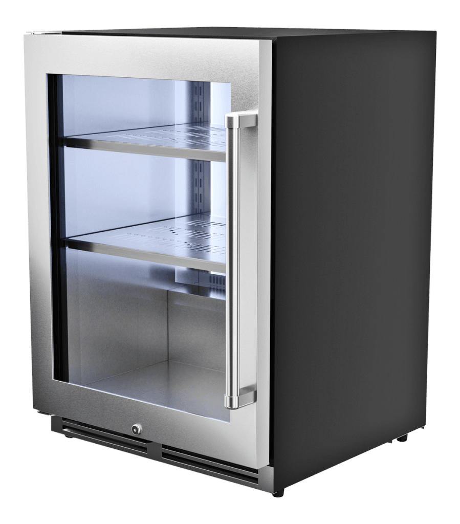 THOR KITCHEN TBR24ULH 24 Inch Professional Undercounter Beverage Cooler - Tbr24u-lh