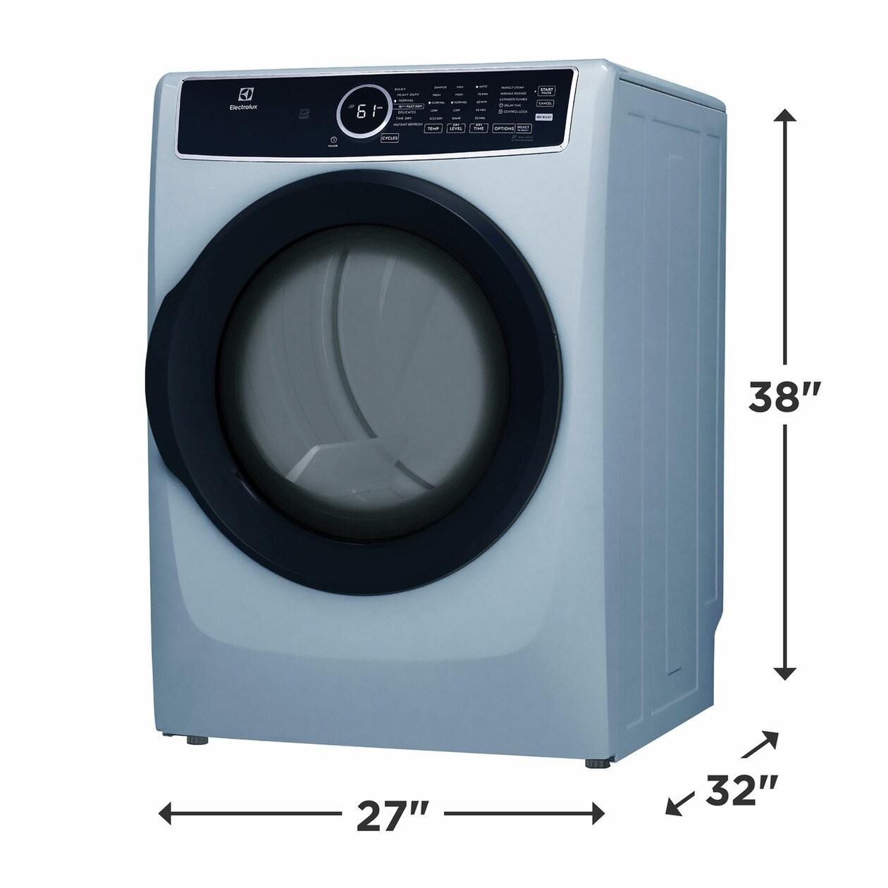 ELECTROLUX ELFG7437AG Electrolux Front Load Perfect Steam Gas Dryer With Instant REFR...