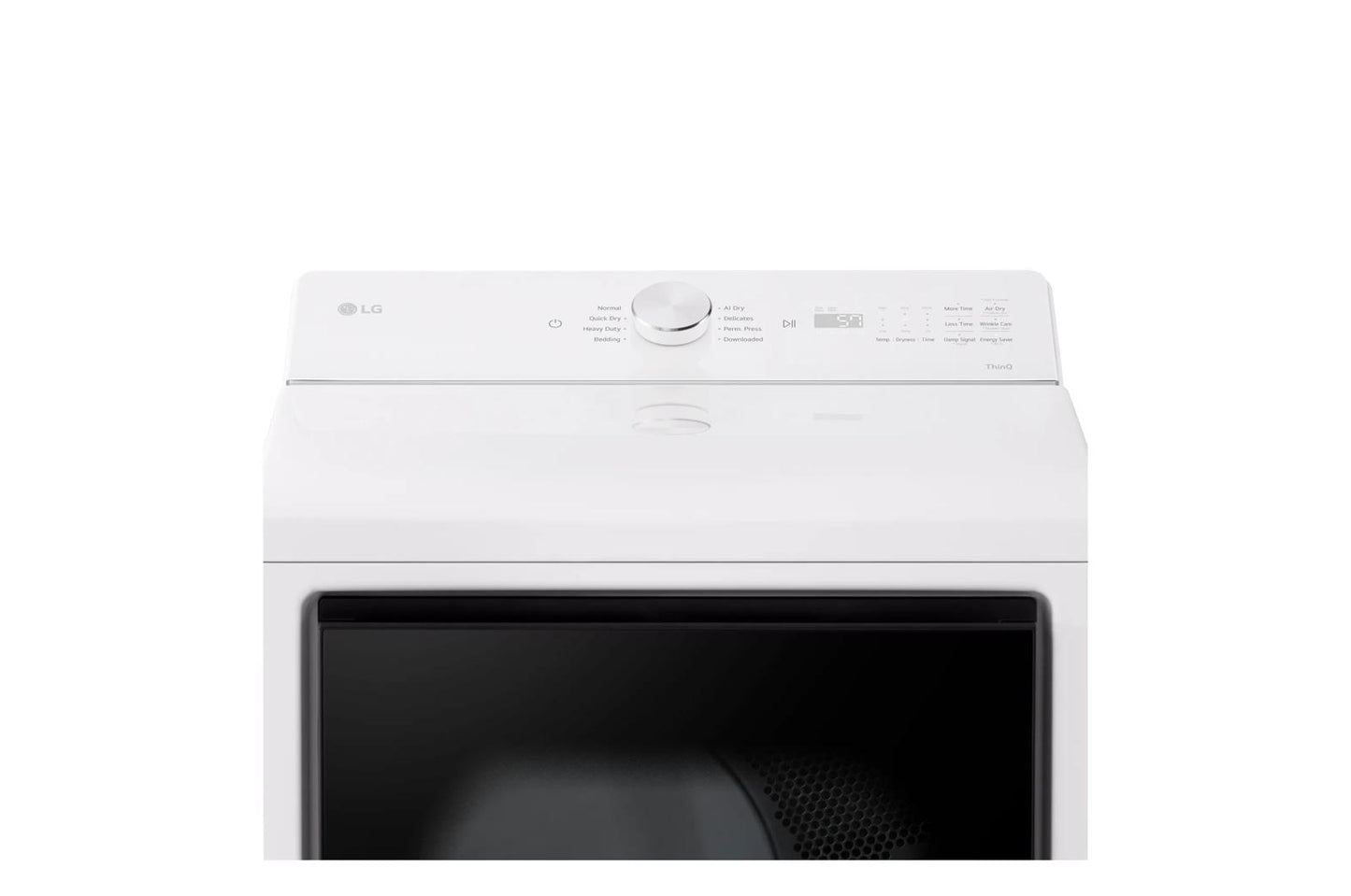 LG DLE8200W 7.3 Cu. Ft. Ultra Large Capacity Rear Control Electric Dryer With A...