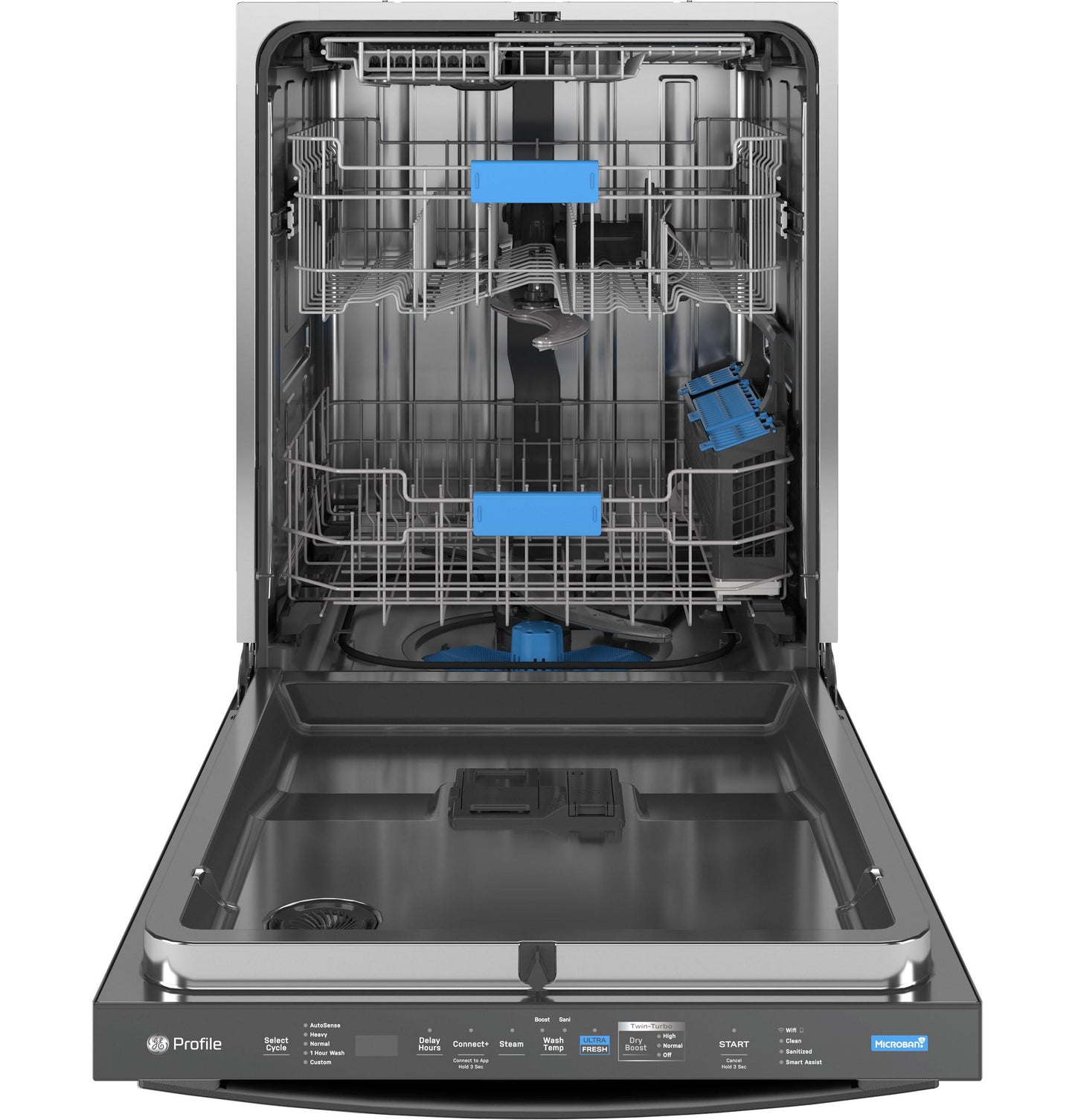 GE APPLIANCES PDT795SBVTS GE Profile Energy Star Smart Ultrafresh System Dishwasher With ...