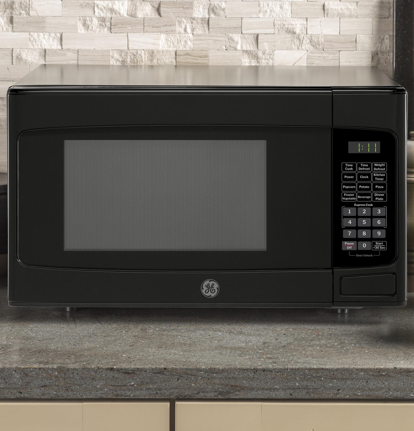 GE APPLIANCES GCST11N1WBB Ge 1.1 Cu. Ft. Capacity Countertop Microwave Oven