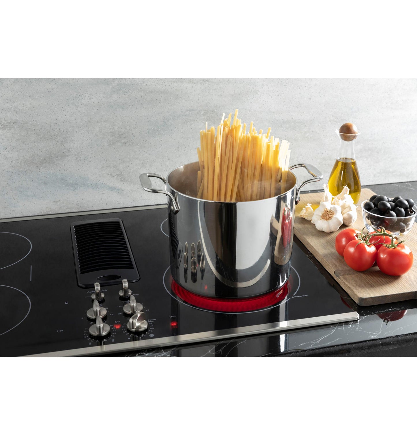 GE APPLIANCES PP9830SRSS GE Profile 30"" Downdraft Electric Cooktop