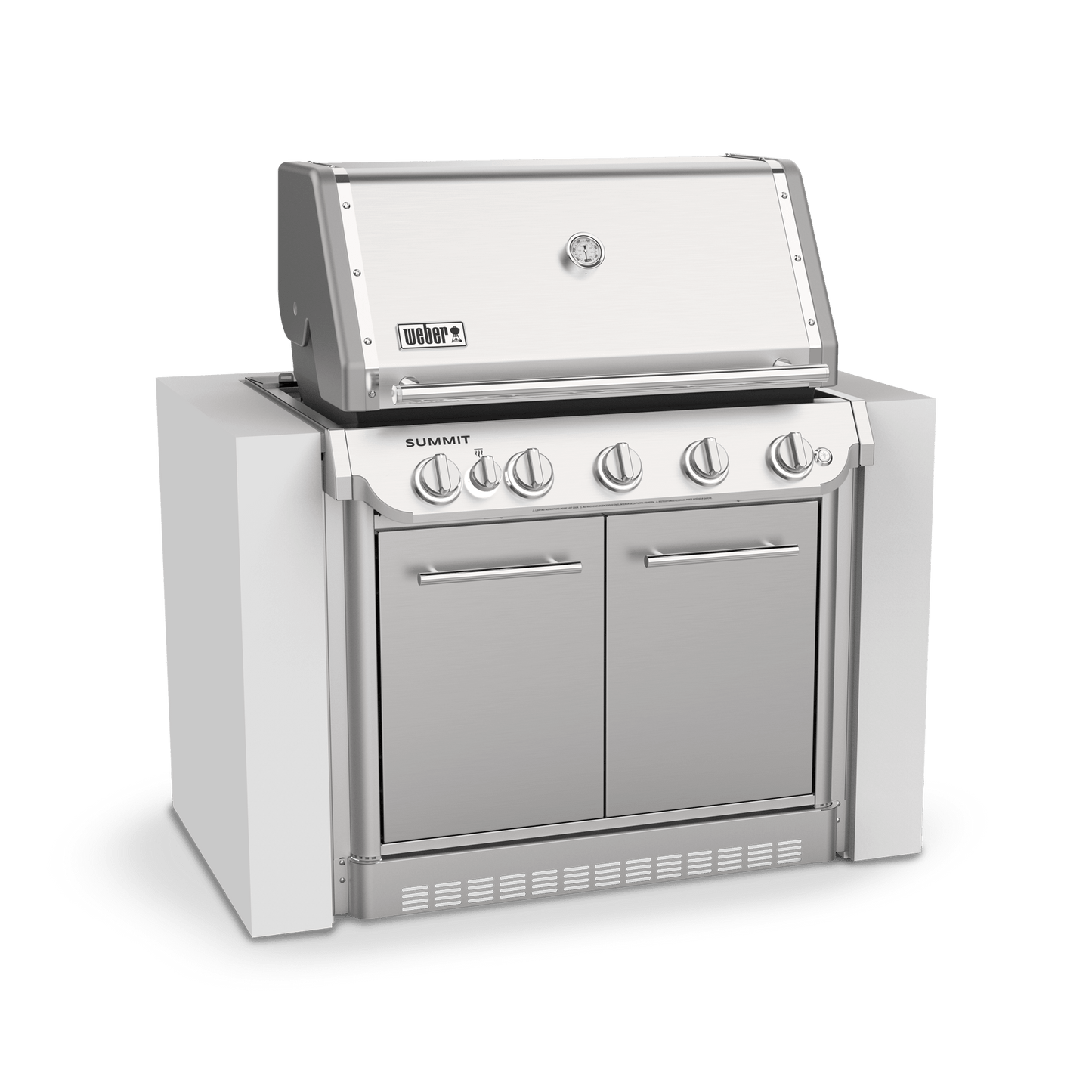 WEBER 1500043 Summit Sb38 S Built-in Gas Grill (natural Gas) - Stainless Steel