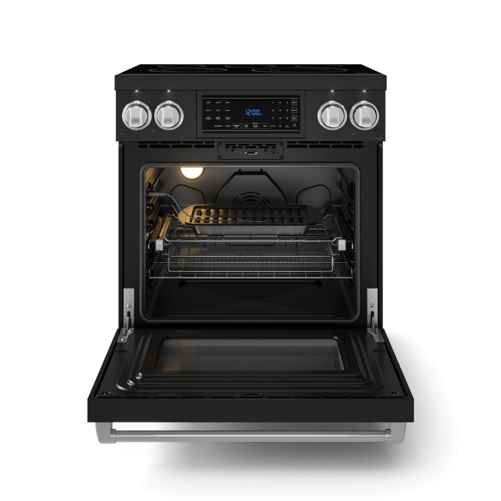 THOR KITCHEN RSE30BSS 30 Inch Professional Electric Range With Tilt Panel Touch Control I...