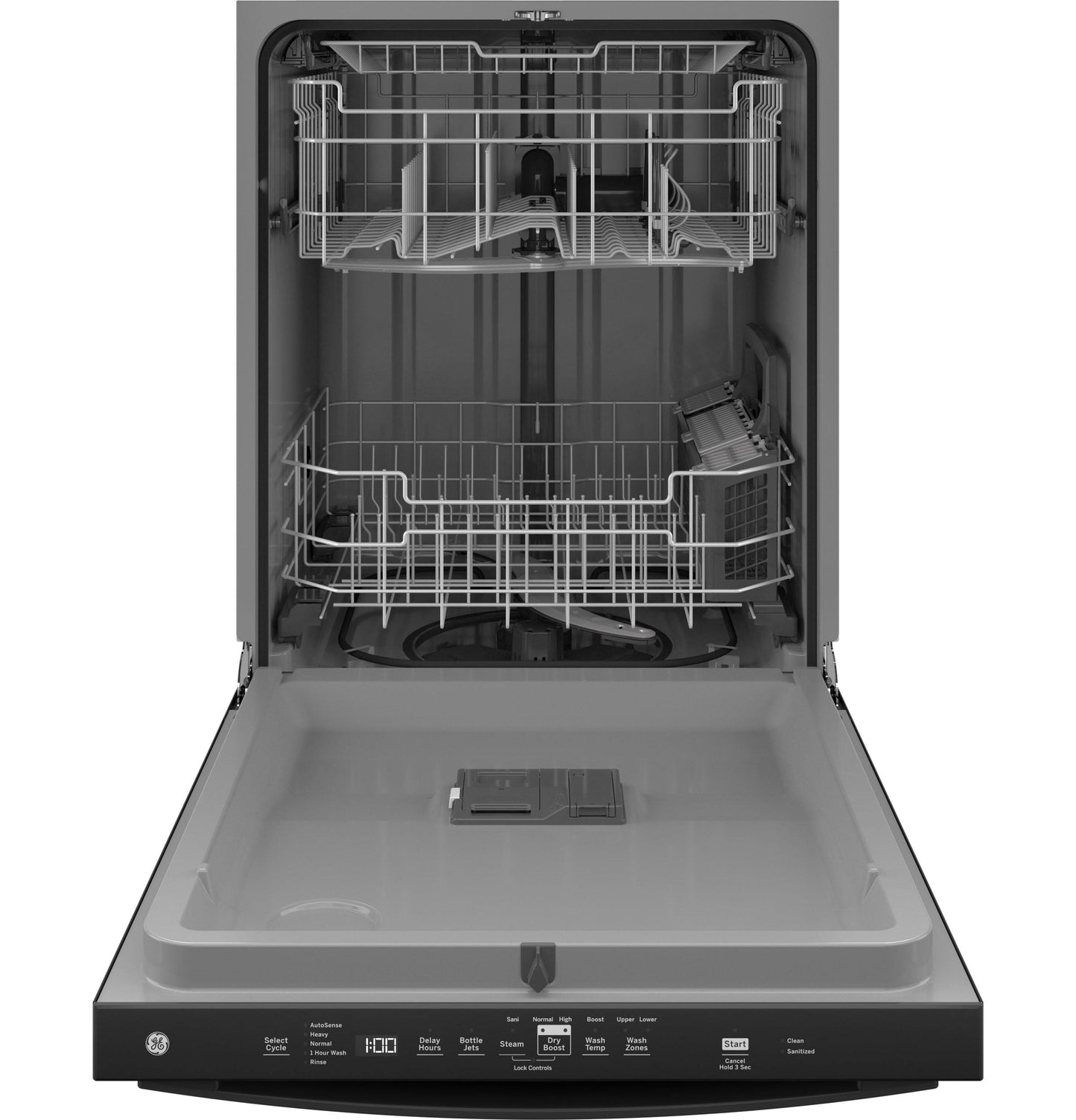 GE APPLIANCES GDT630PGRBB Ge Top Control With Plastic Interior Dishwasher With Sanitize CY...