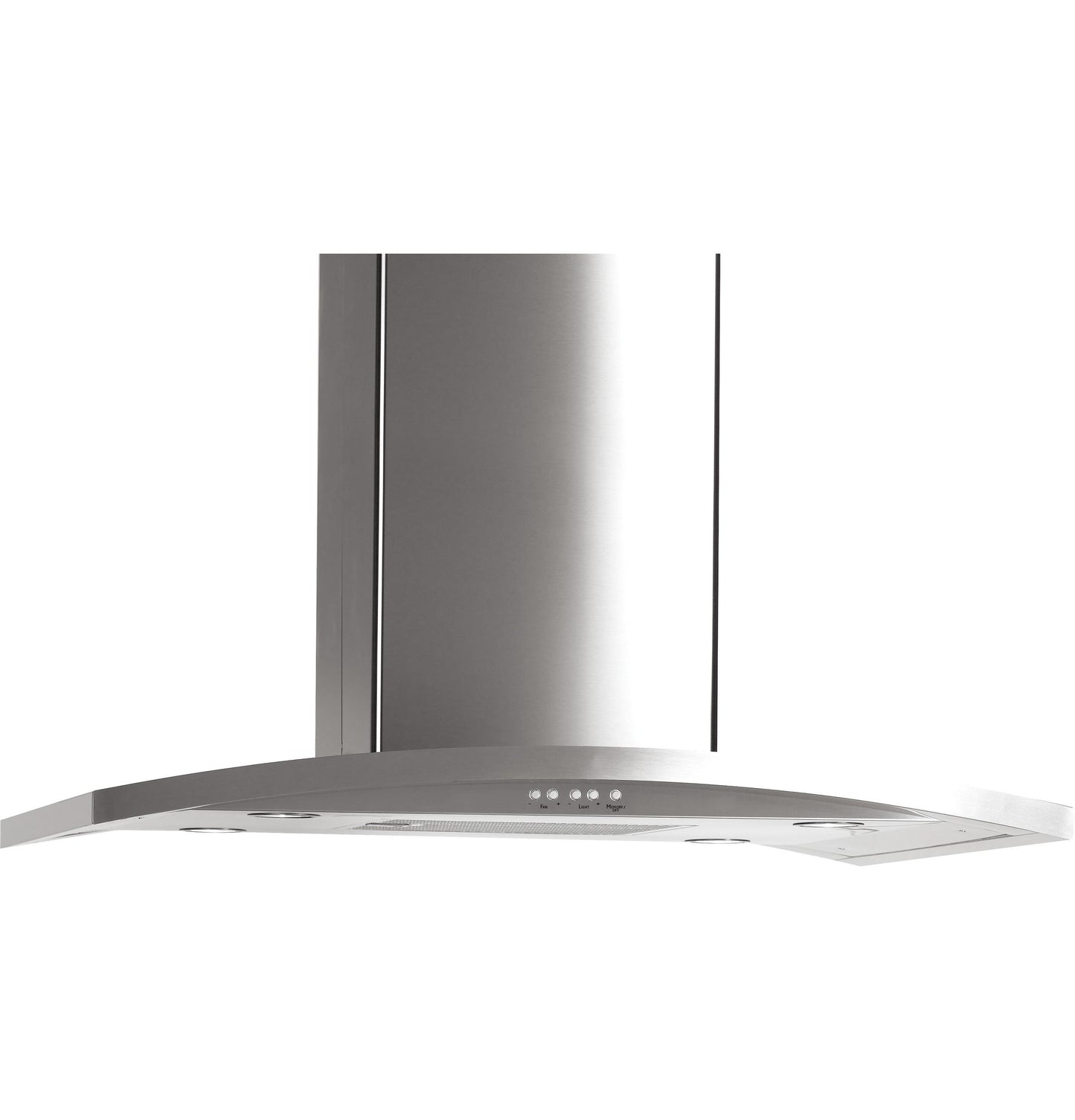 GE APPLIANCES UVI7361SWSS GE Appliances 36"" Island-mount Chimney Hood