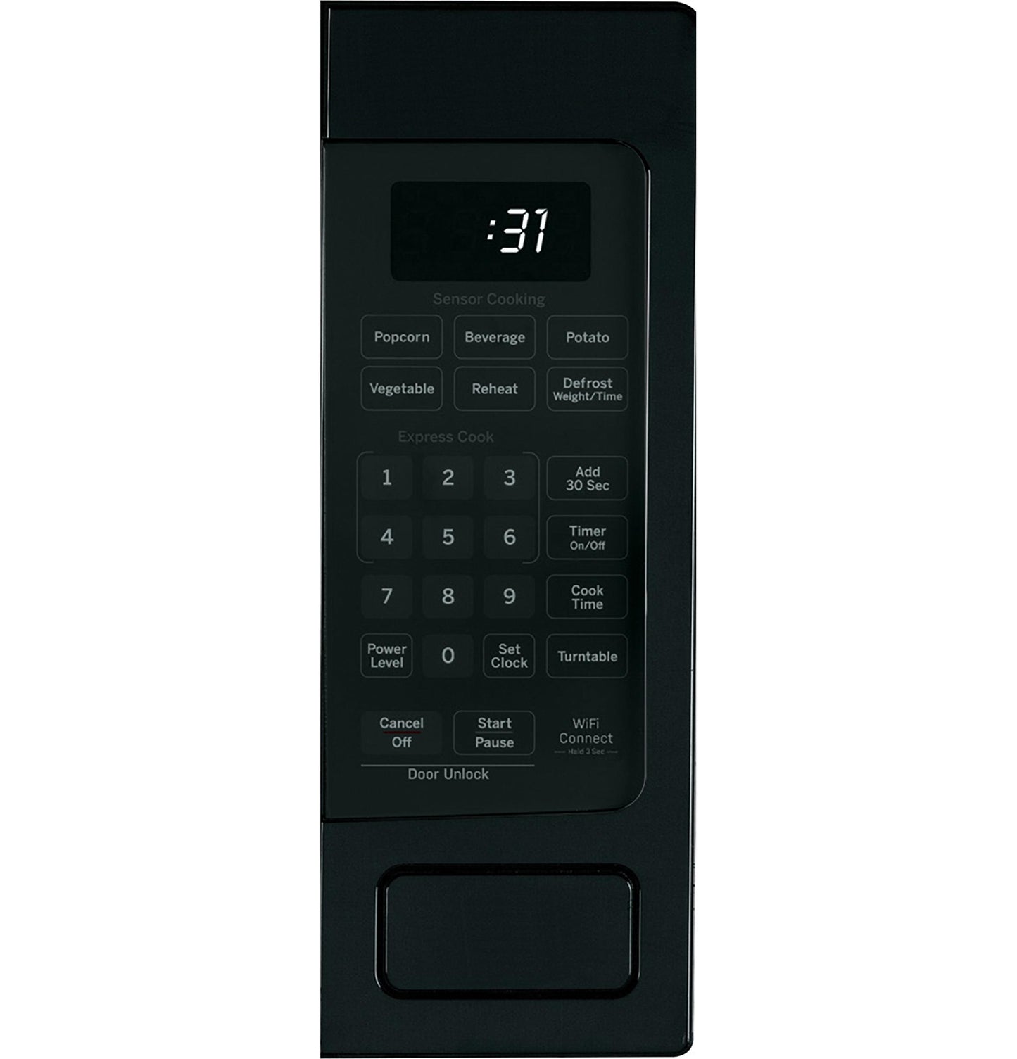 GE APPLIANCES PCHK11S1WBB GE Profile 1.1 Cu. Ft. Countertop Microwave Oven