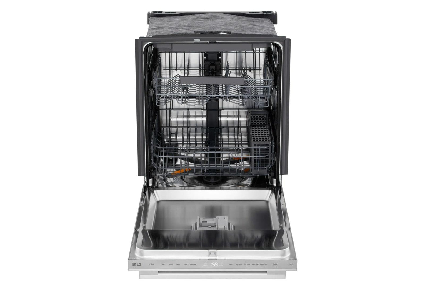 LG LDNTM545S Smart Flushfit Top Control Dishwasher With 1-hour Wash & Dry, Q...
