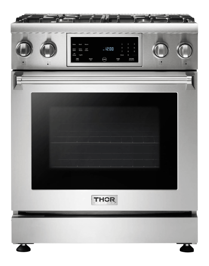 THOR KITCHEN TRG3001 Thor Kitchen 30 Inch Tilt Panel Gas Range