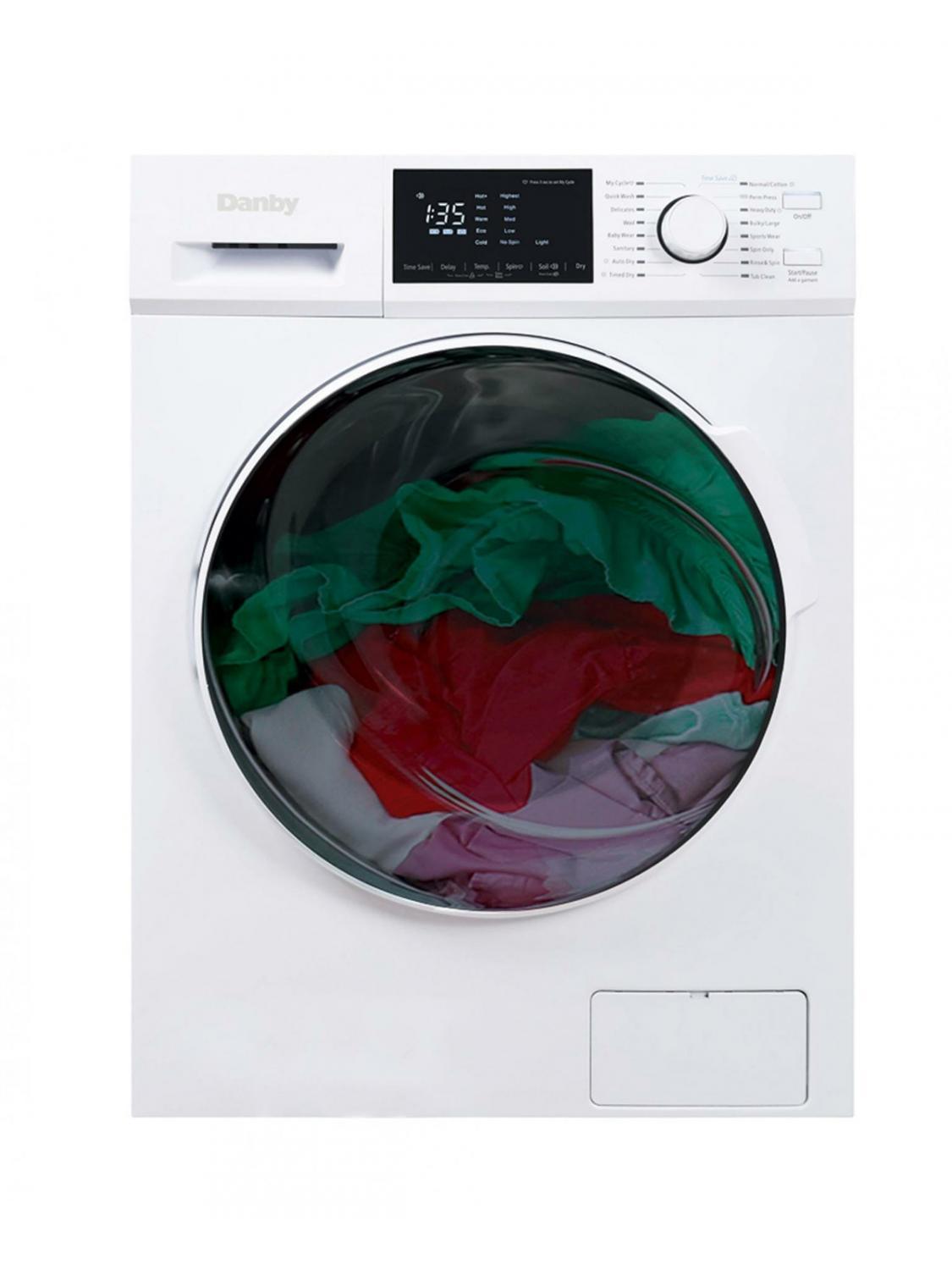 DANBY DWM120WDB3 Danby 2.7 Cu. Ft. All-in-one Ventless Washer Dryer Combo