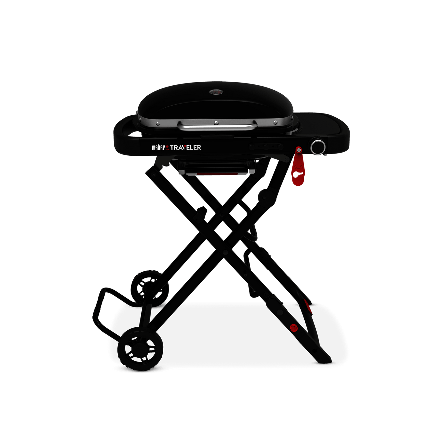 WEBER 1500460 Weber Traveler Compact Portable Gas Grill - Black
