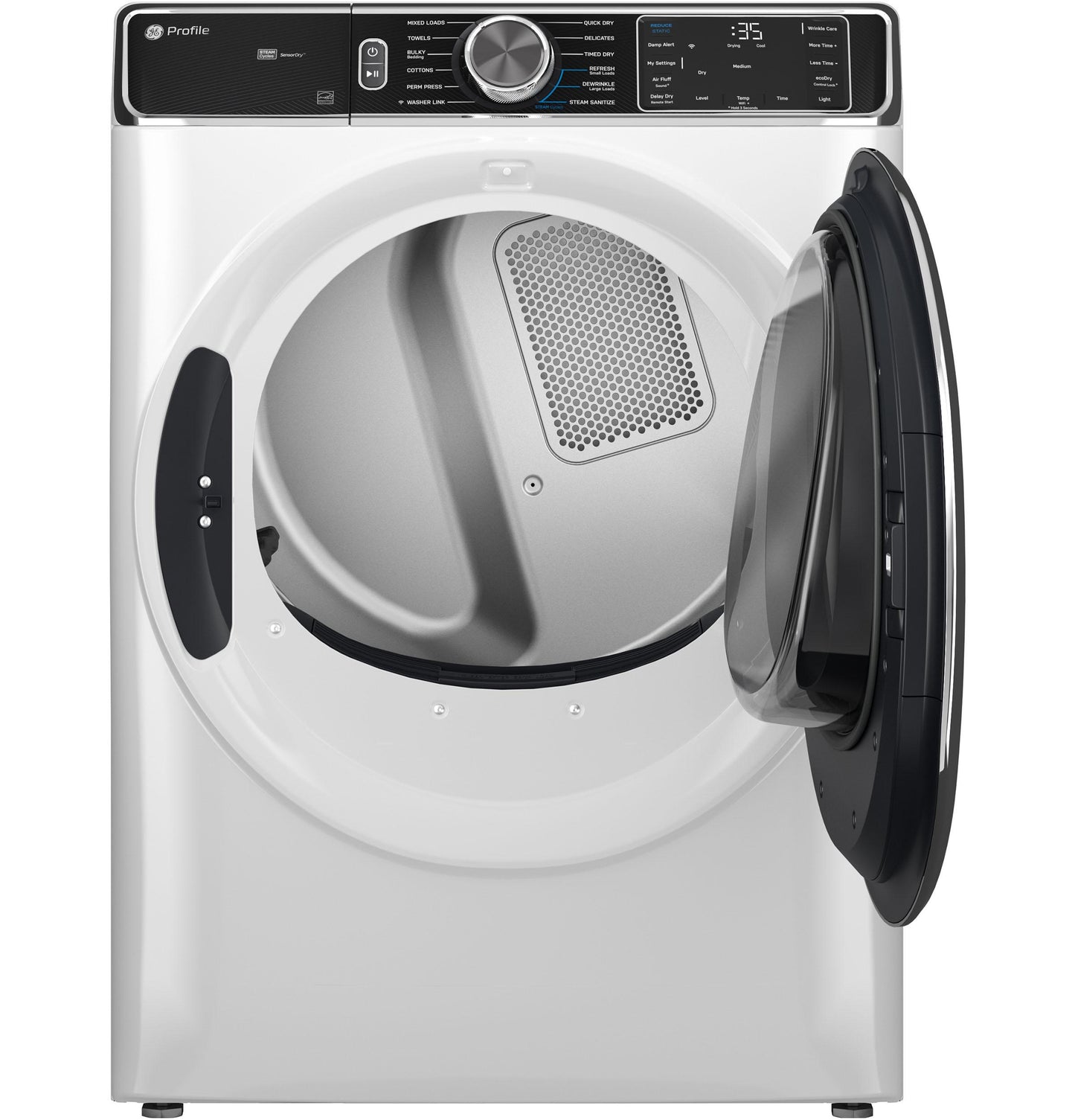 GE APPLIANCES PFD87GSSVWW GE Profile 7.8 Cu. Ft. Capacity Smart Front Load Gas Dryer WITH...