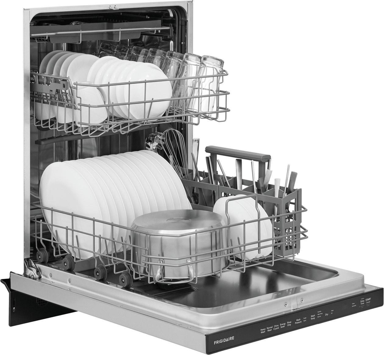FRIGIDAIRE FDSP4501AS Frigidaire 24"" Stainless Steel Tub Built-in Dishwasher