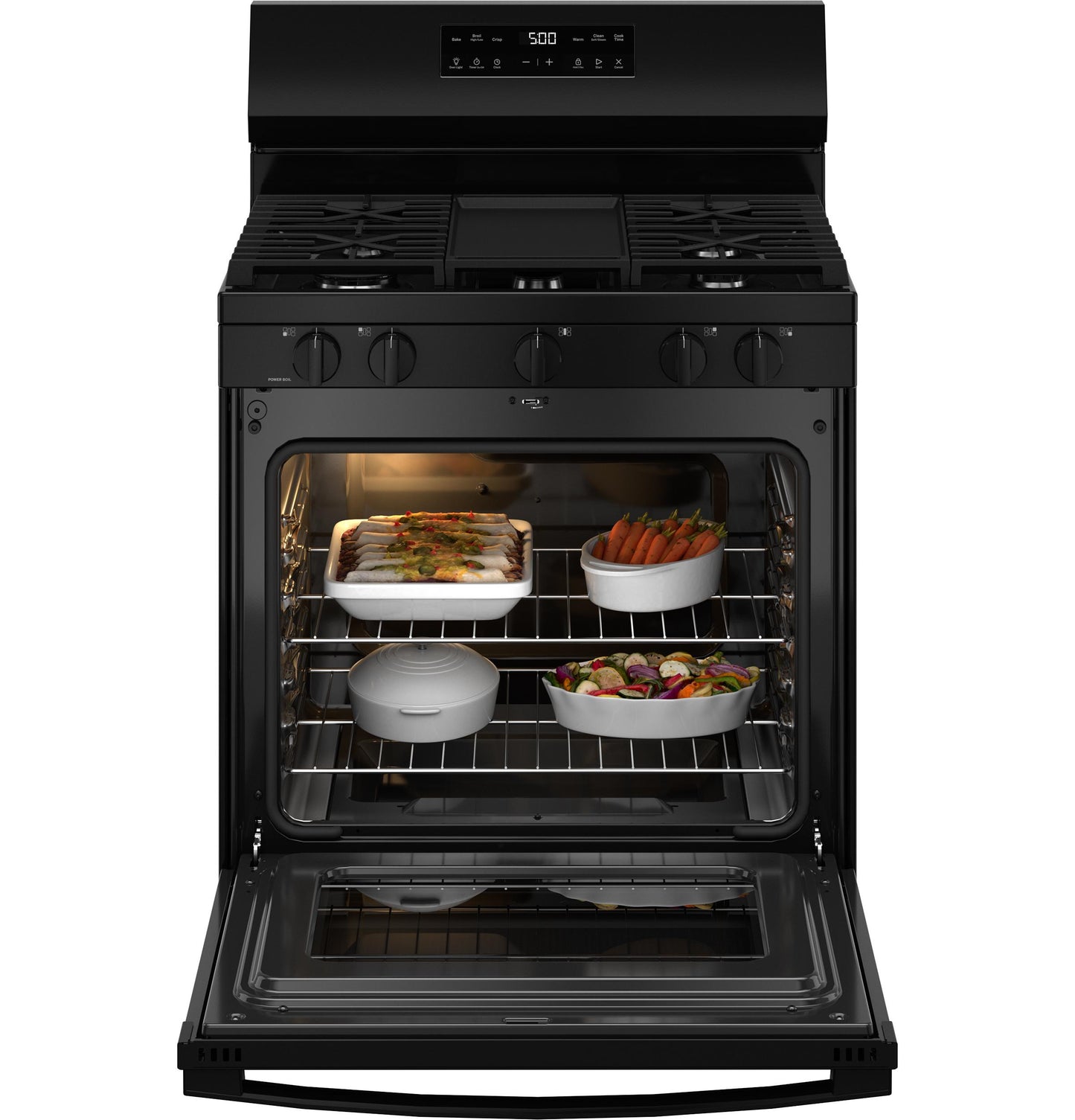 GE APPLIANCES GGF500PVBB Ge 30"" Free-standing Gas Range