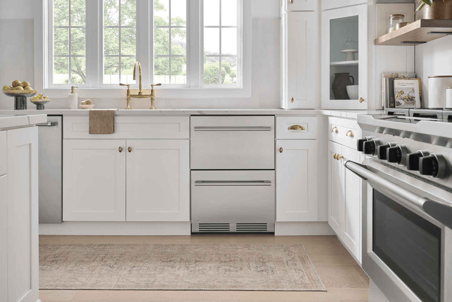 ZEPHYR PRRD24C2AS Zephyr 24"" Dual Zone Refrigerator Drawers