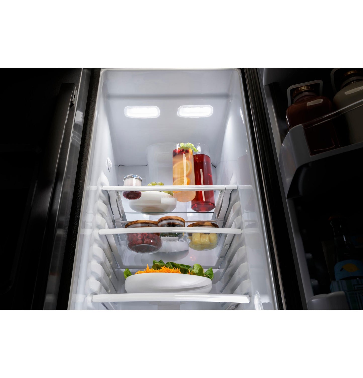 GE APPLIANCES PSE25KYHFS GE Profile Series Energy Star 25.3 Cu. Ft. Side-by-side REFR...
