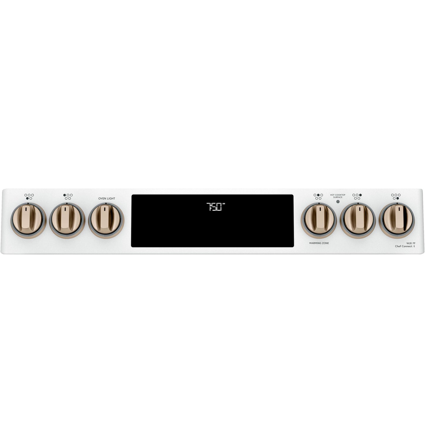 CAFE CES750P4MW2 Cafe 30"" Slide-in Front Control Radiant and Convection DOUBLE...