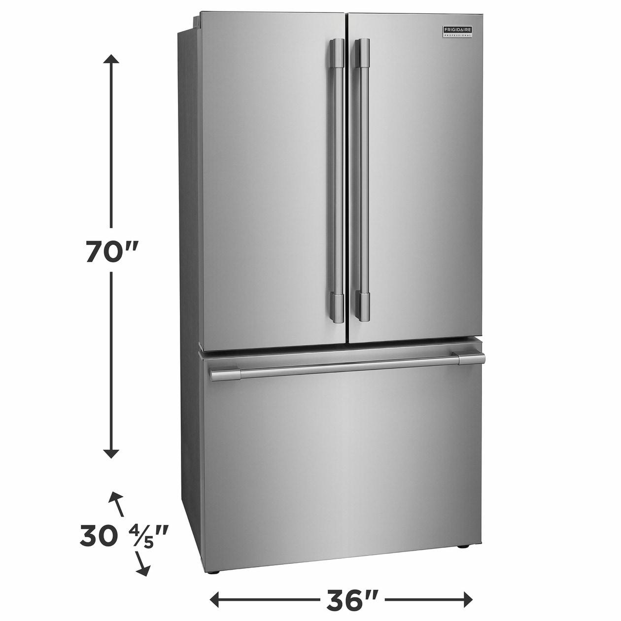 FRIGIDAIRE PRFG2383AF Frigidaire Professional 23.3 Cu. Ft. French Door Counter-depth REFR...