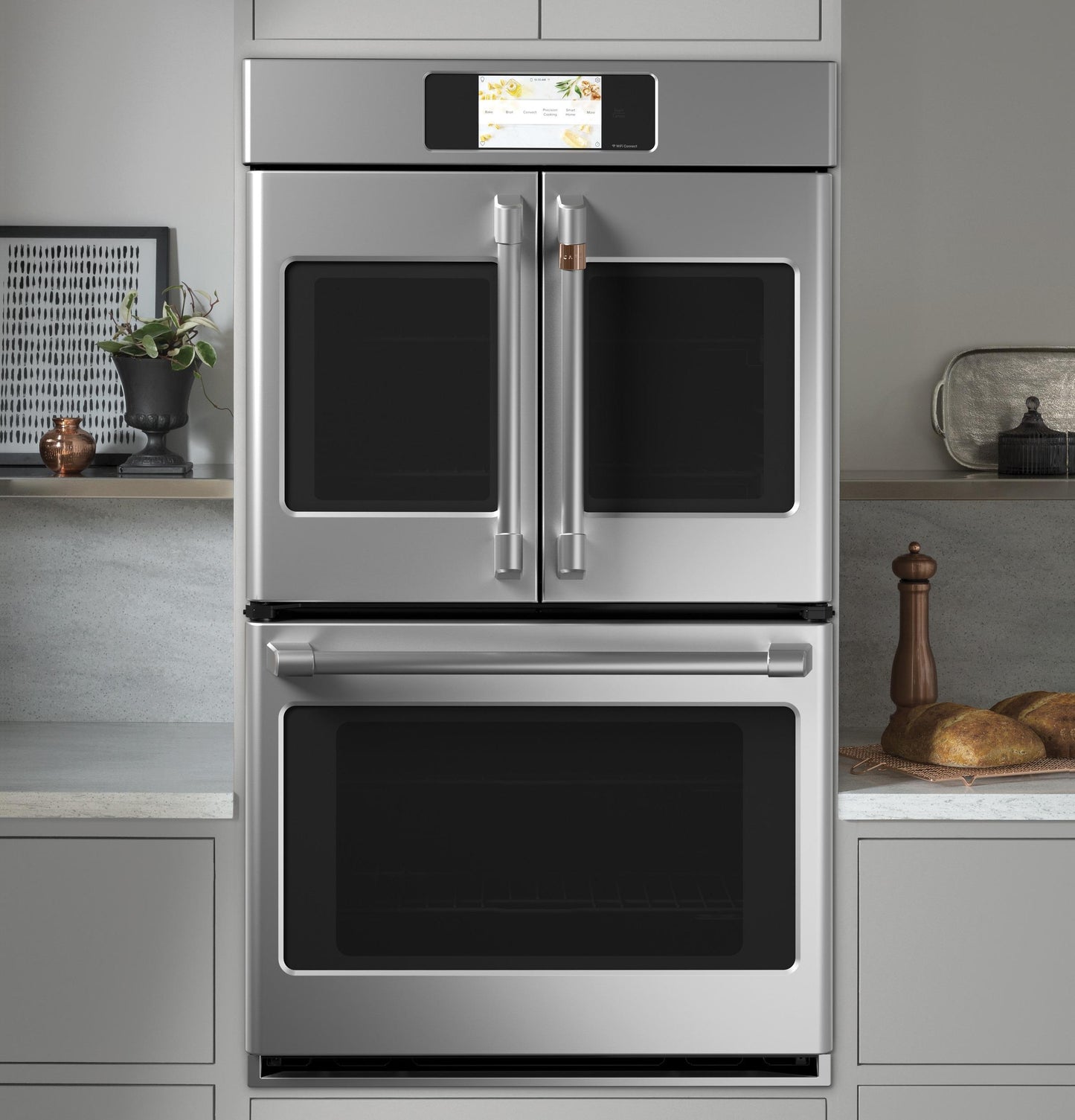 CAFE CTD90FP2NS1 Cafe Professional Series 30"" Smart Built-in Convection FRENCH...