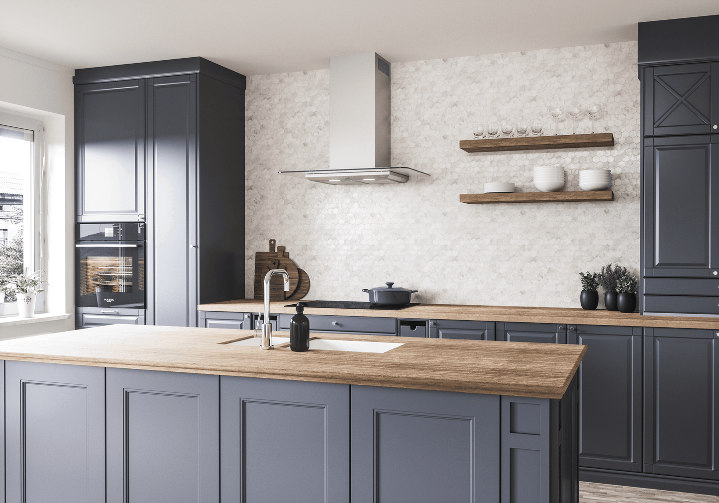 ZEPHYR ZVOM90BG Zephyr 36"" Verona Wall