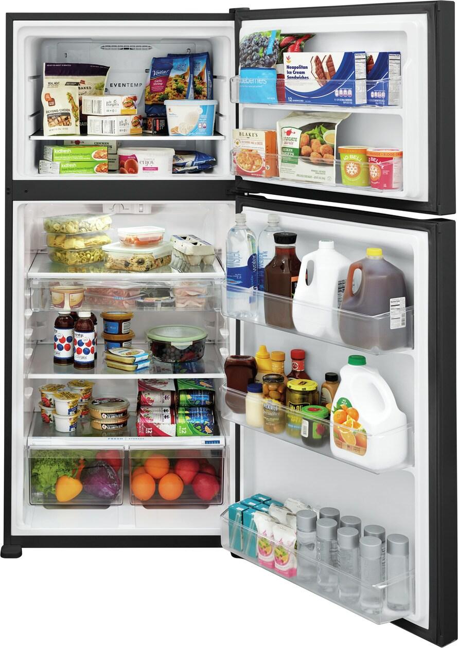 FRIGIDAIRE FFTR2045VB Frigidaire 20.0 Cu. Ft. Top Freezer Refrigerator