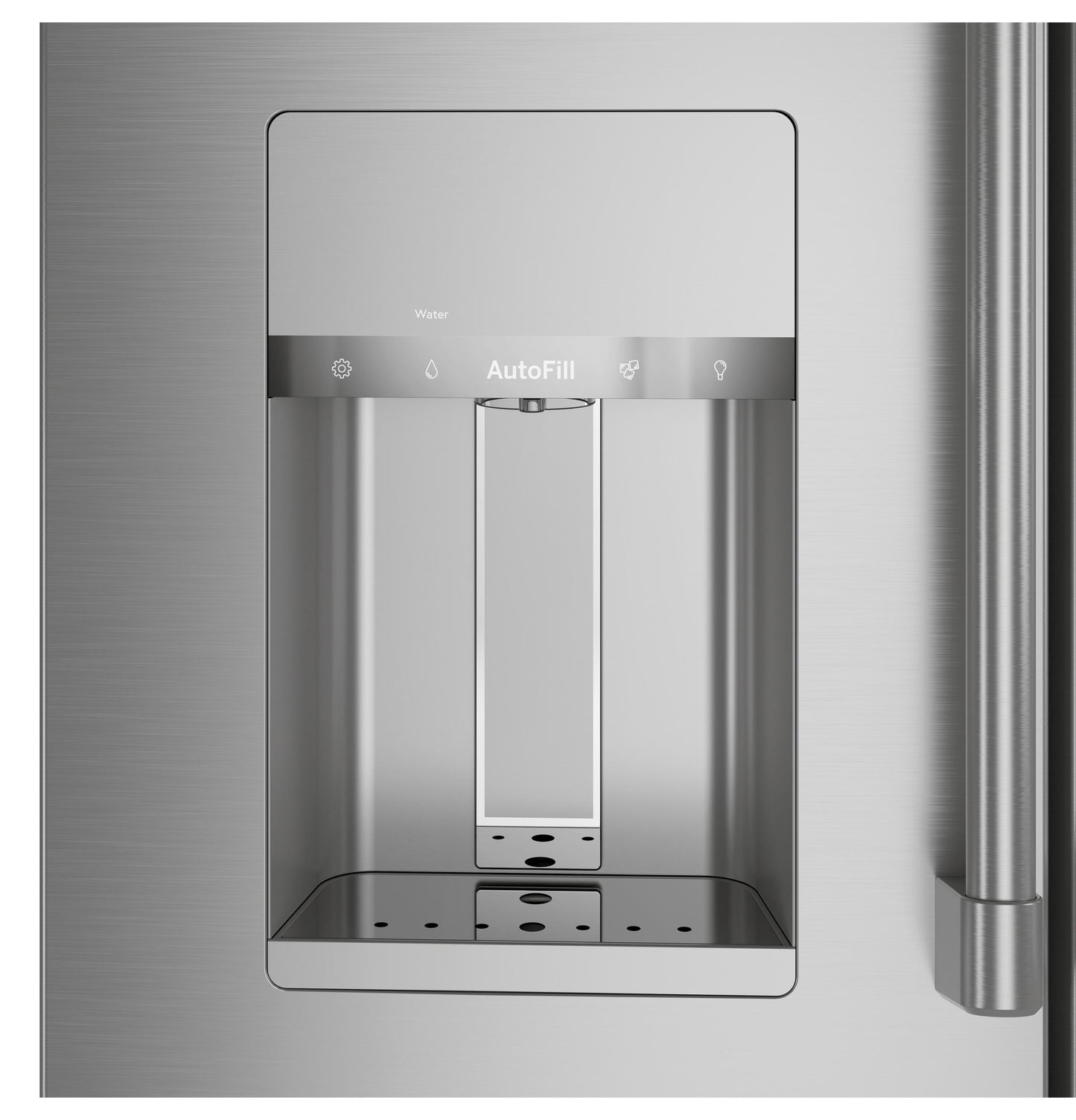 CAFE CXE22DP2PS1 Cafe Energy Star 22.3 Cu. Ft. Smart Counter-depth 4-DO...