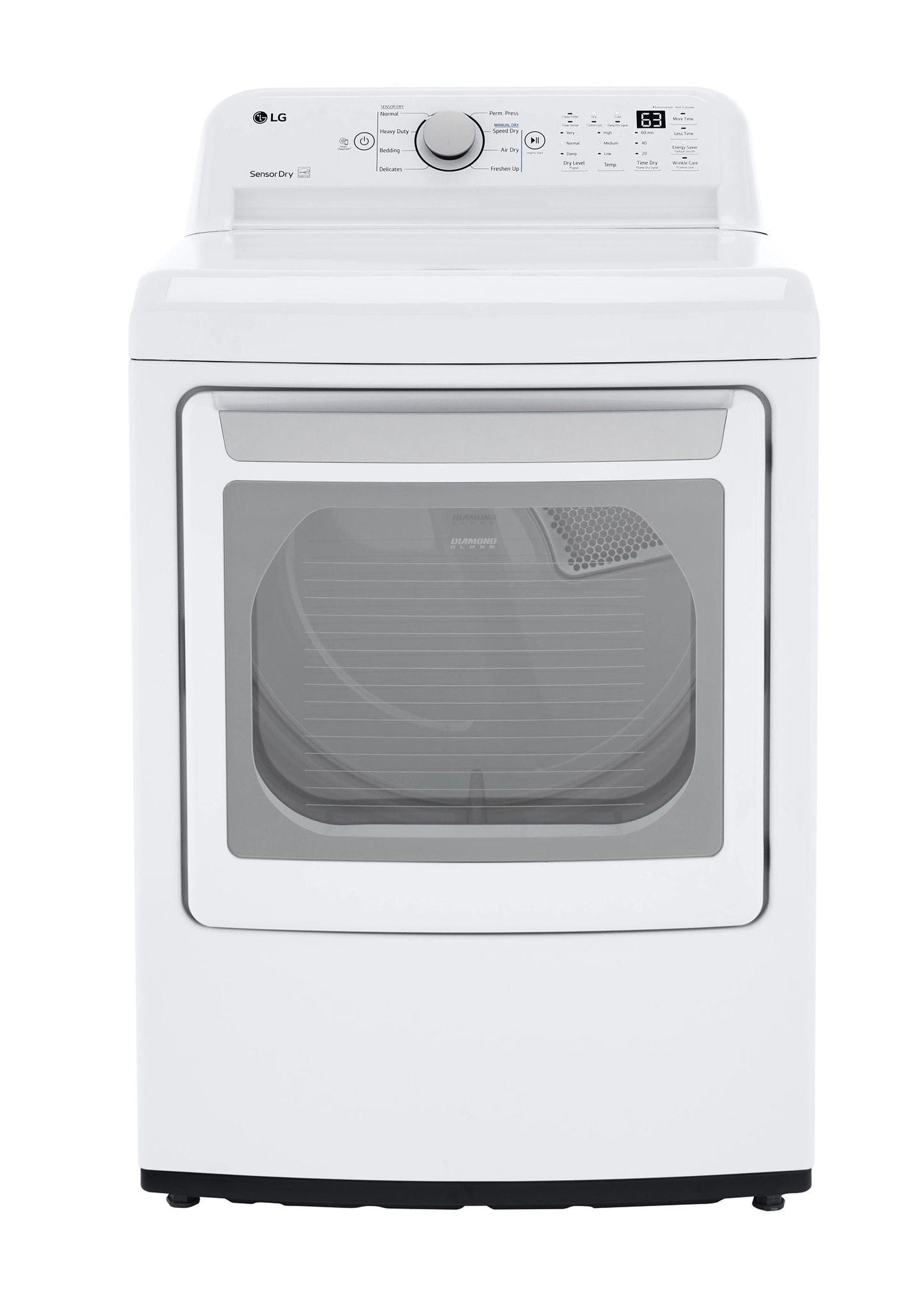 LG DLG7151W 7.3 Cu. Ft. Ultra Large Capacity Gas Dryer With Sensor Dry Techualogy