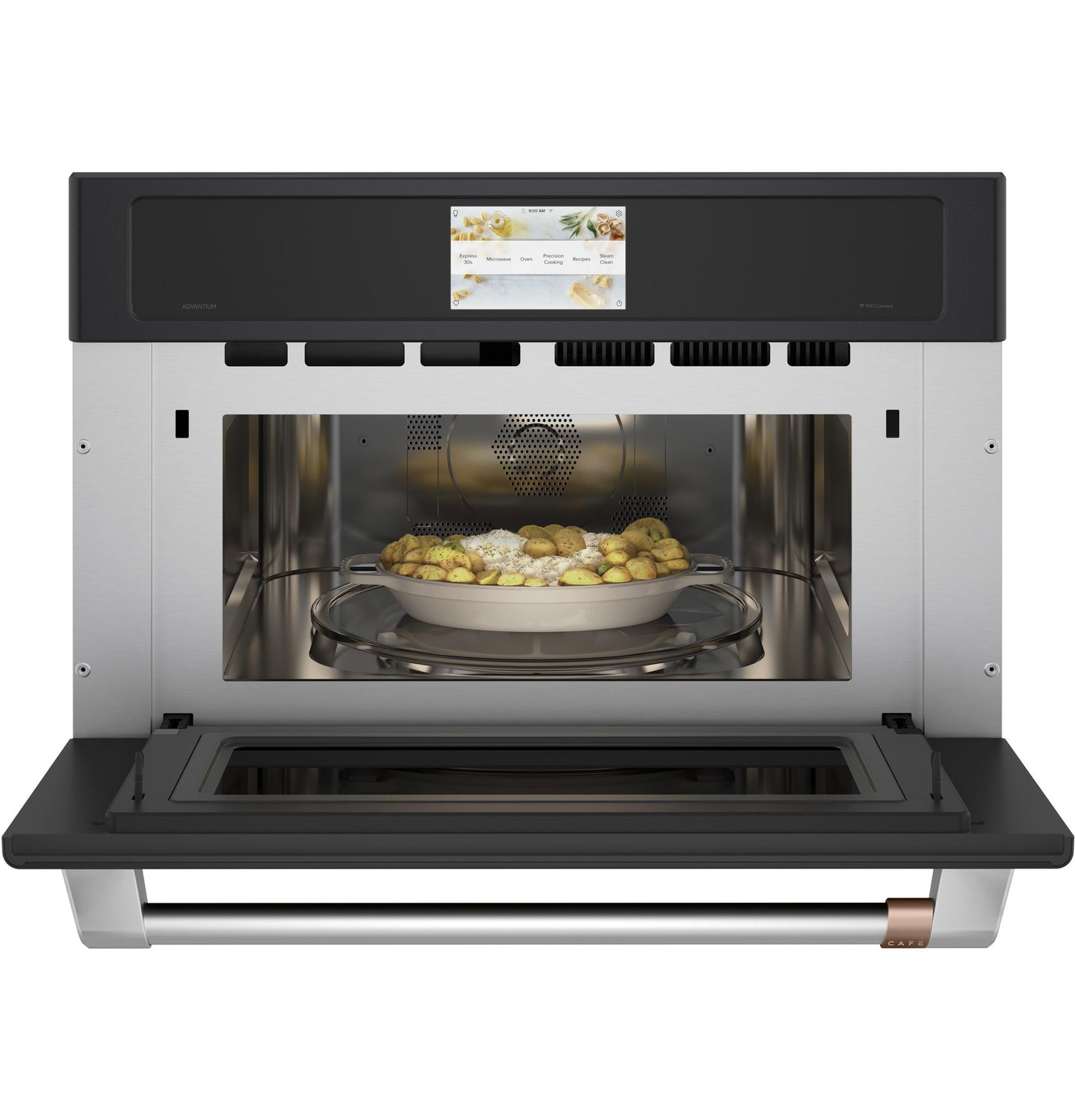 CAFE CSB913P3ND1 Cafe 30"" Five In One Oven With 120v Advantium Technology