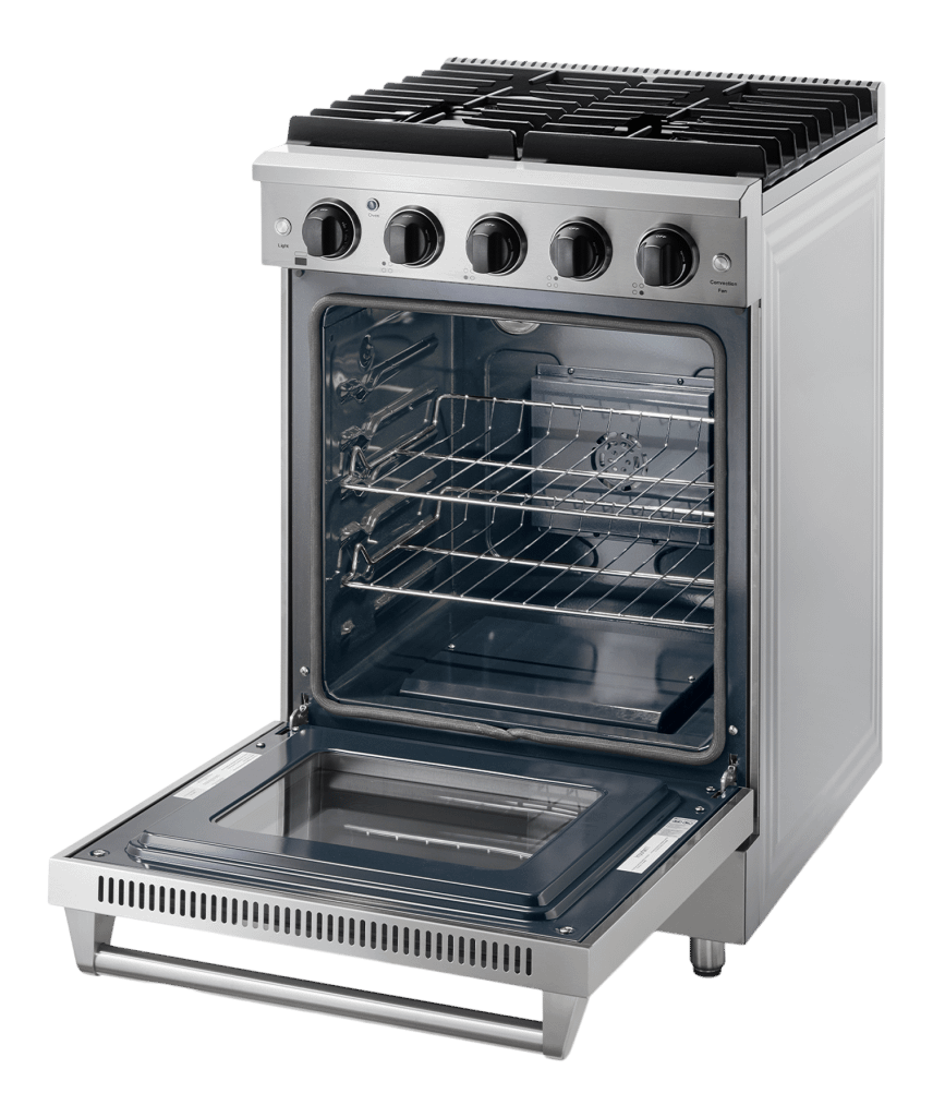 THOR KITCHEN LRG2401U Thor Kitchen 24 Inch Freestanding Gas Range In Stainless Steel