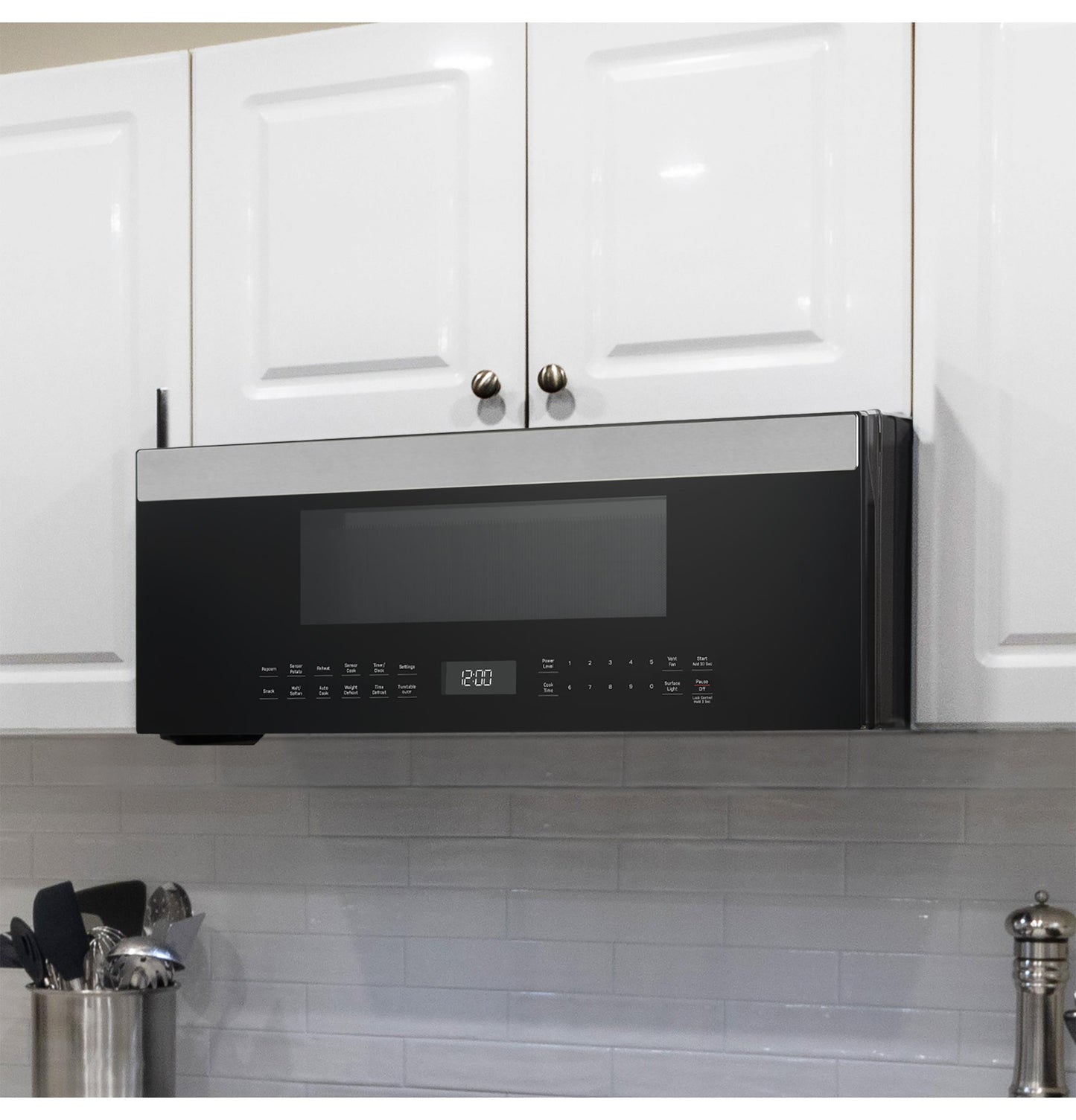 GE APPLIANCES UVM9125STSS 1.2 Cu. Ft. Over-the-range Sensor Microwave Oven