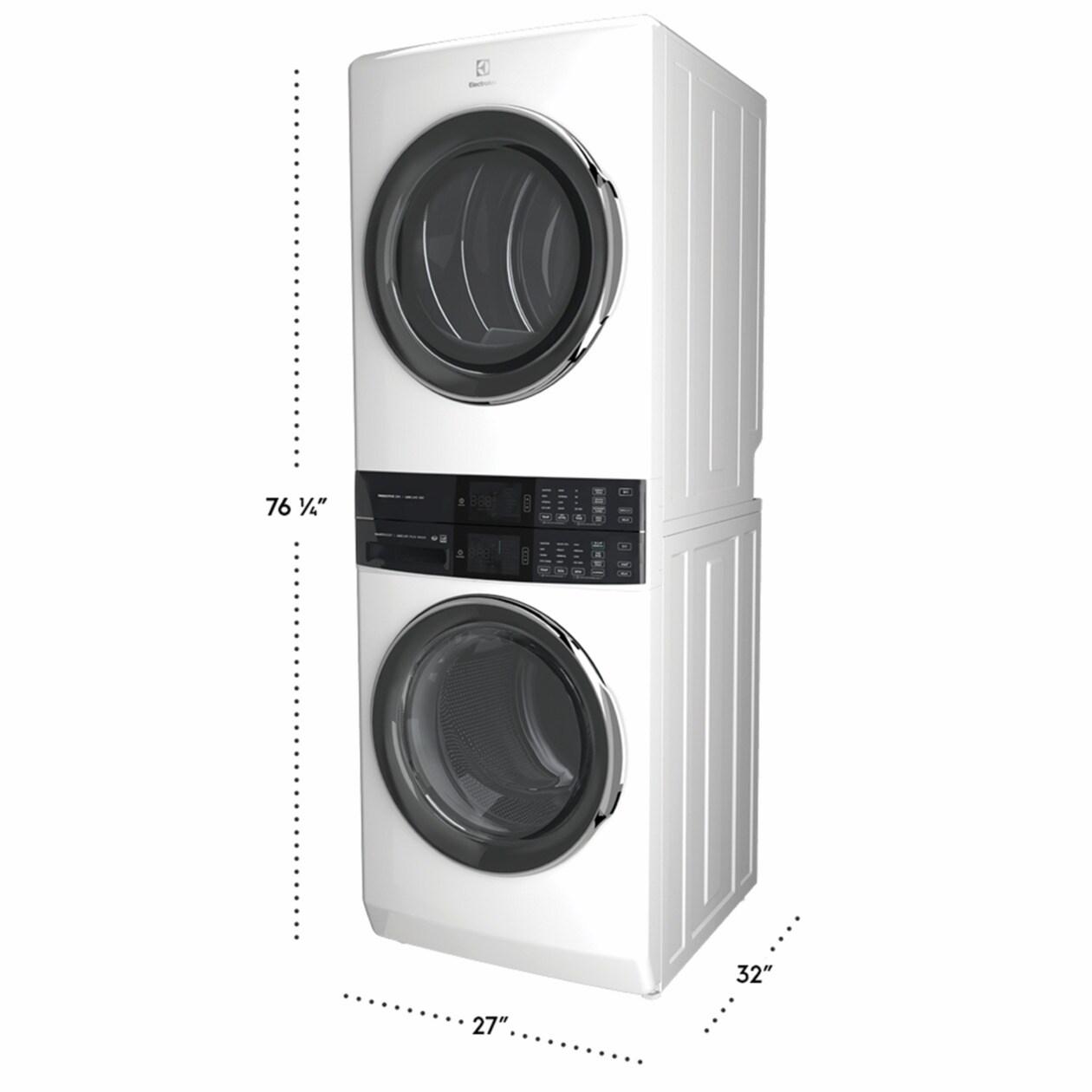 ELECTROLUX ELTE7600AW Electrolux Laundry Tower Single Unit Front Load 4.5 Cu. Ft. WAS...