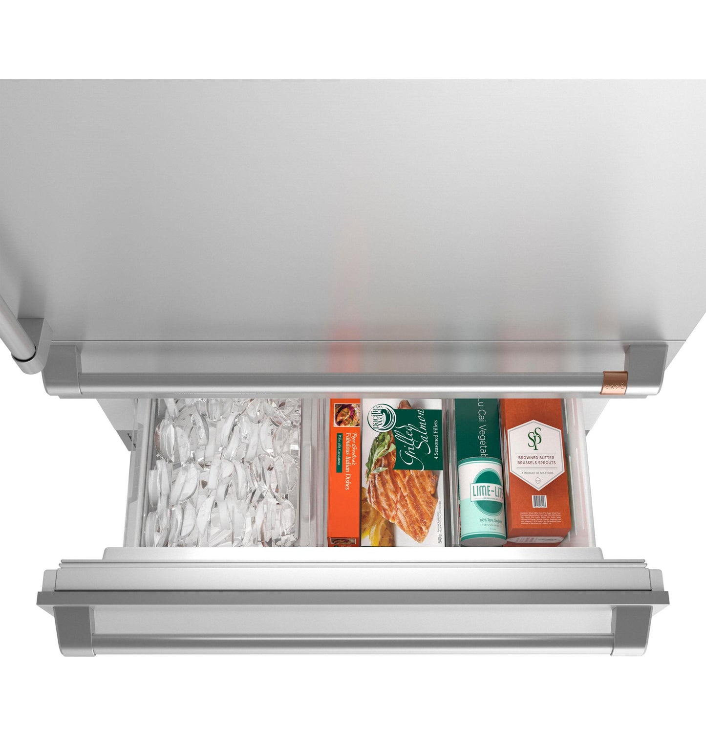 CAFE CIC36RP2VS1 Cafe Cafe 36"" Integrated Bottom-freezer Refrigerator