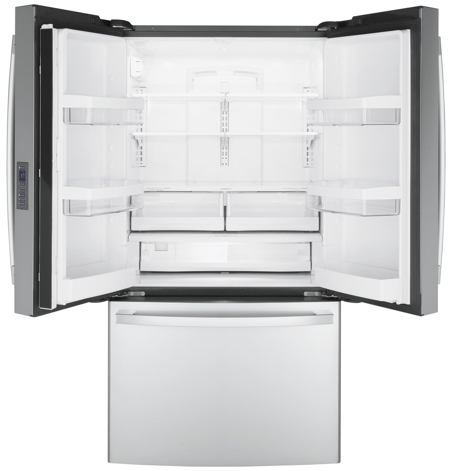 GE APPLIANCES GWE23GYNFS Ge Energy Star 23.1 Cu. Ft. Counter-depth Fingerprint RESISTA...