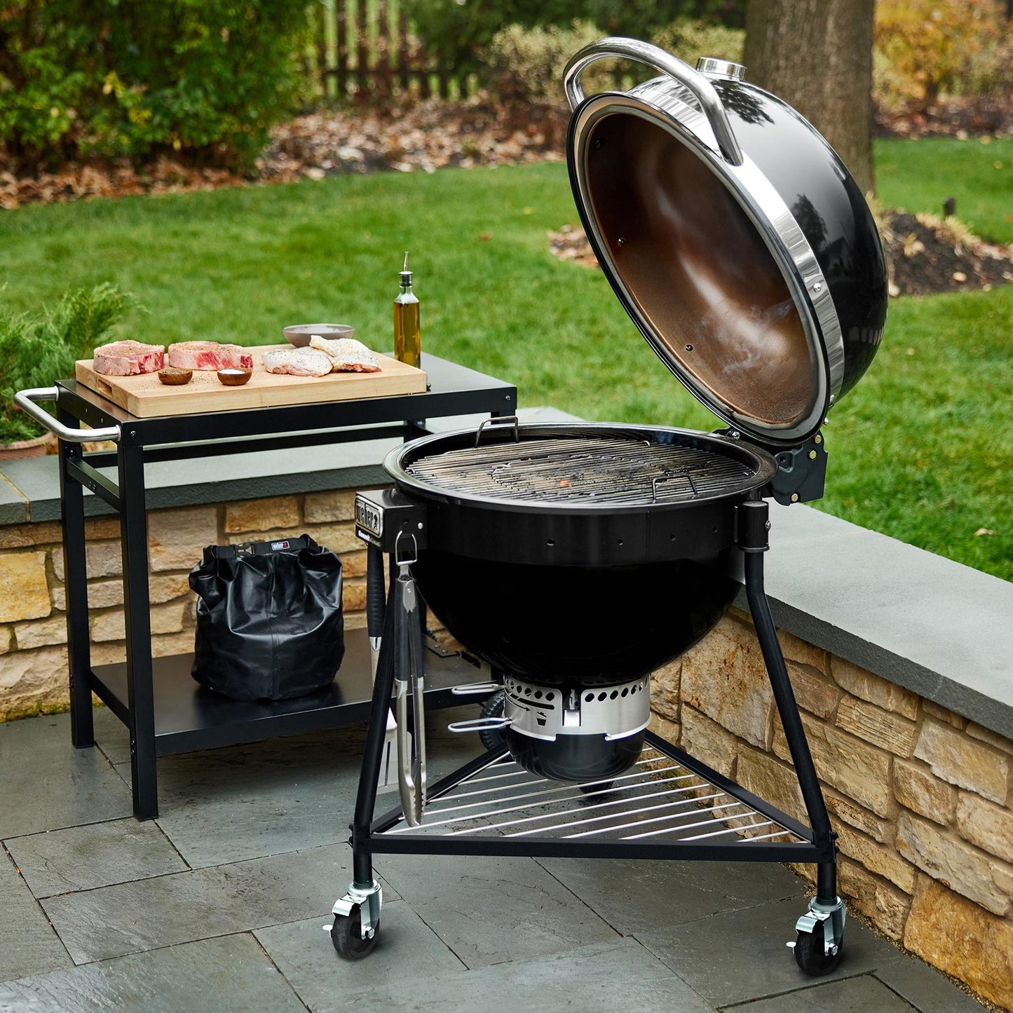 WEBER 18201001 Weber Summit Kamado E6 Charcoal Grill - 24 Inch Black