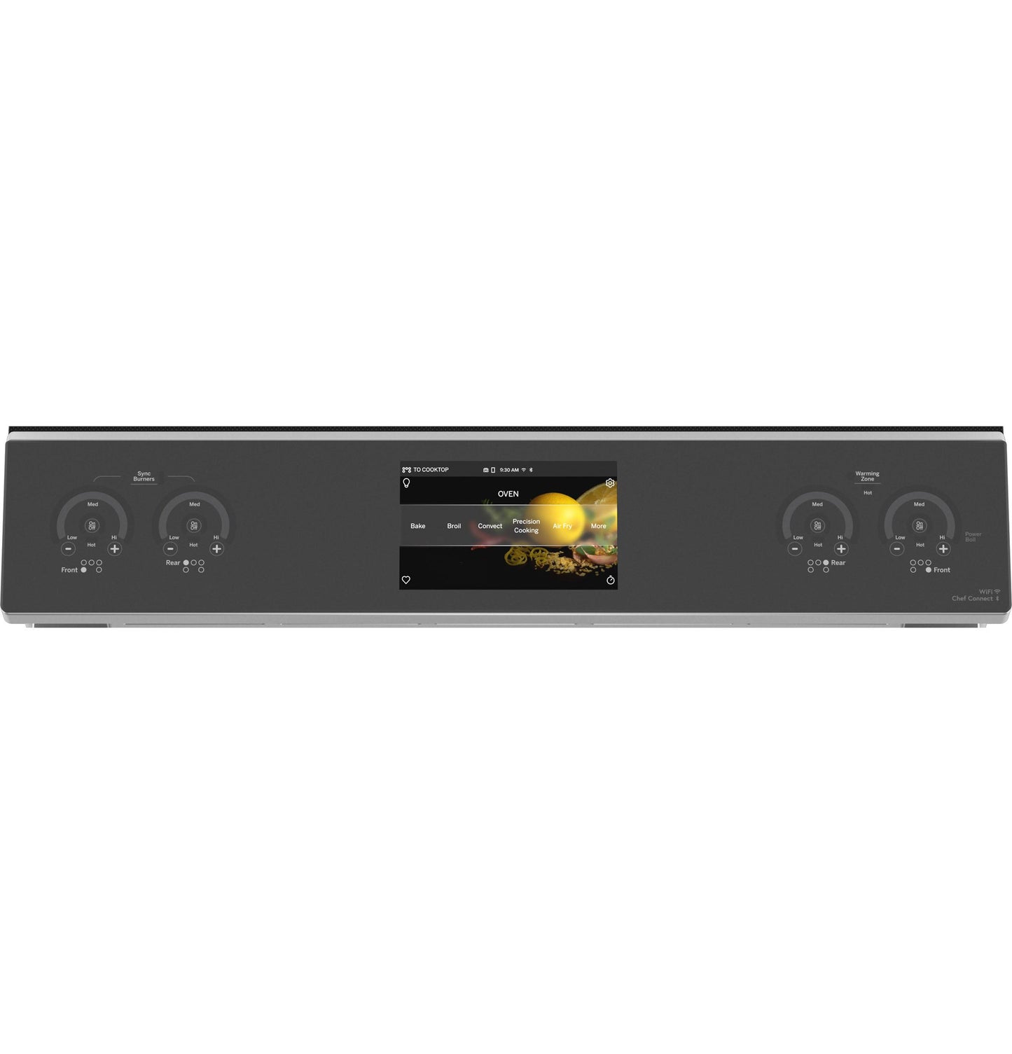 GE APPLIANCES PHS93XYPFS GE Profile 30"" Smart Slide-in Front-control Induction FINGERPRI...