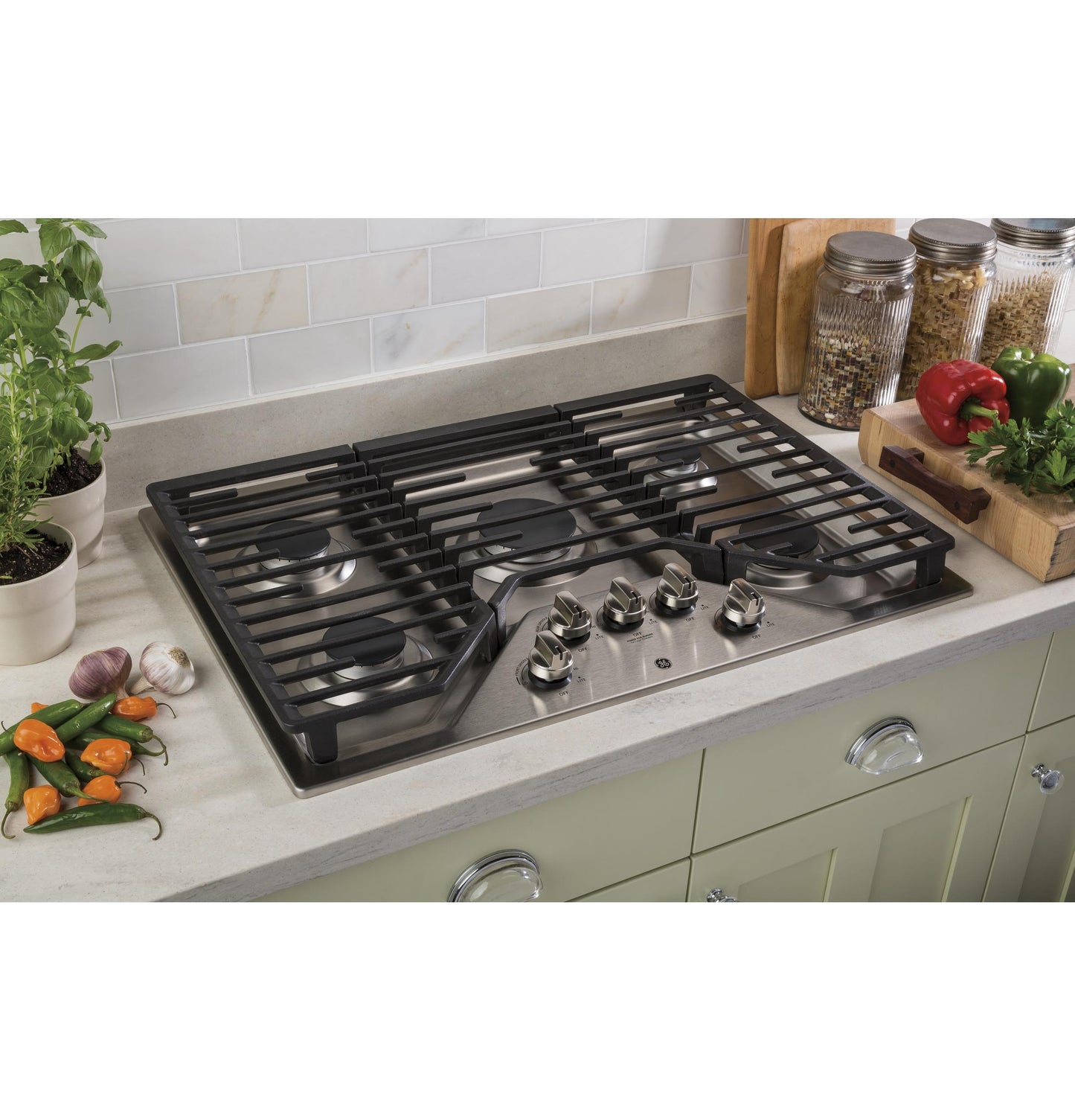 GE APPLIANCES JGP5030SLSS Ge 30"" Built-in Gas Cooktop