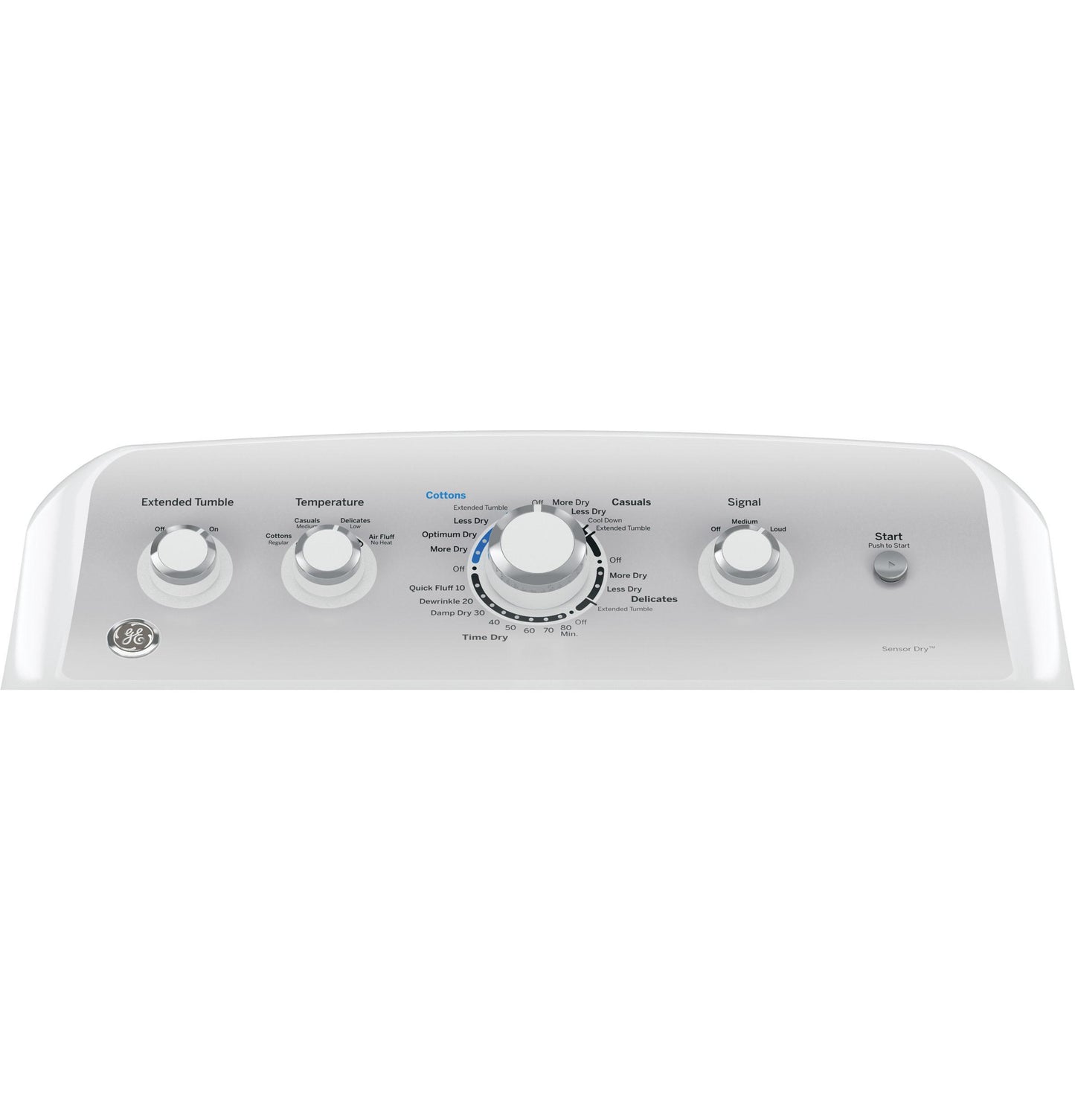 GE APPLIANCES GTD45EASJWS Ge 7.2 Cu. Ft. Capacity Aluminized Alloy Drum Electric Dryer WIT...
