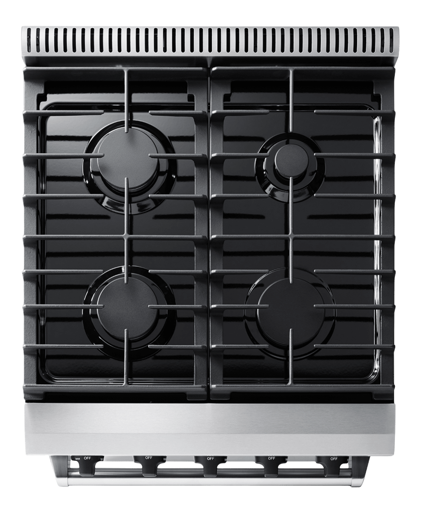THOR KITCHEN LRG2401U Thor Kitchen 24 Inch Freestanding Gas Range In Stainless Steel