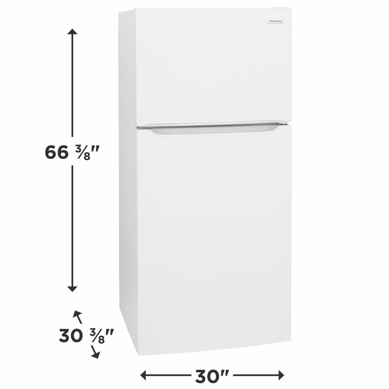 FRIGIDAIRE FFTR1835VW Frigidaire 18.3 Cu. Ft. Top Freezer Refrigerator