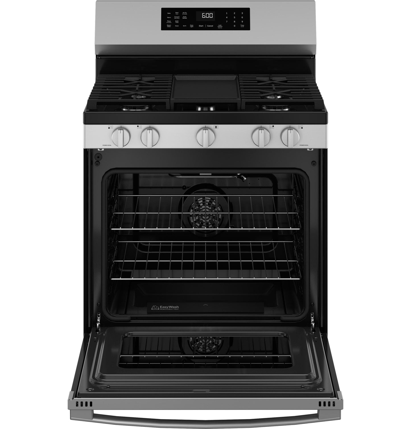 GE APPLIANCES GGF600AVSS Ge 30"" Free-standing Gas Convection Range With No Preheat Air FR...