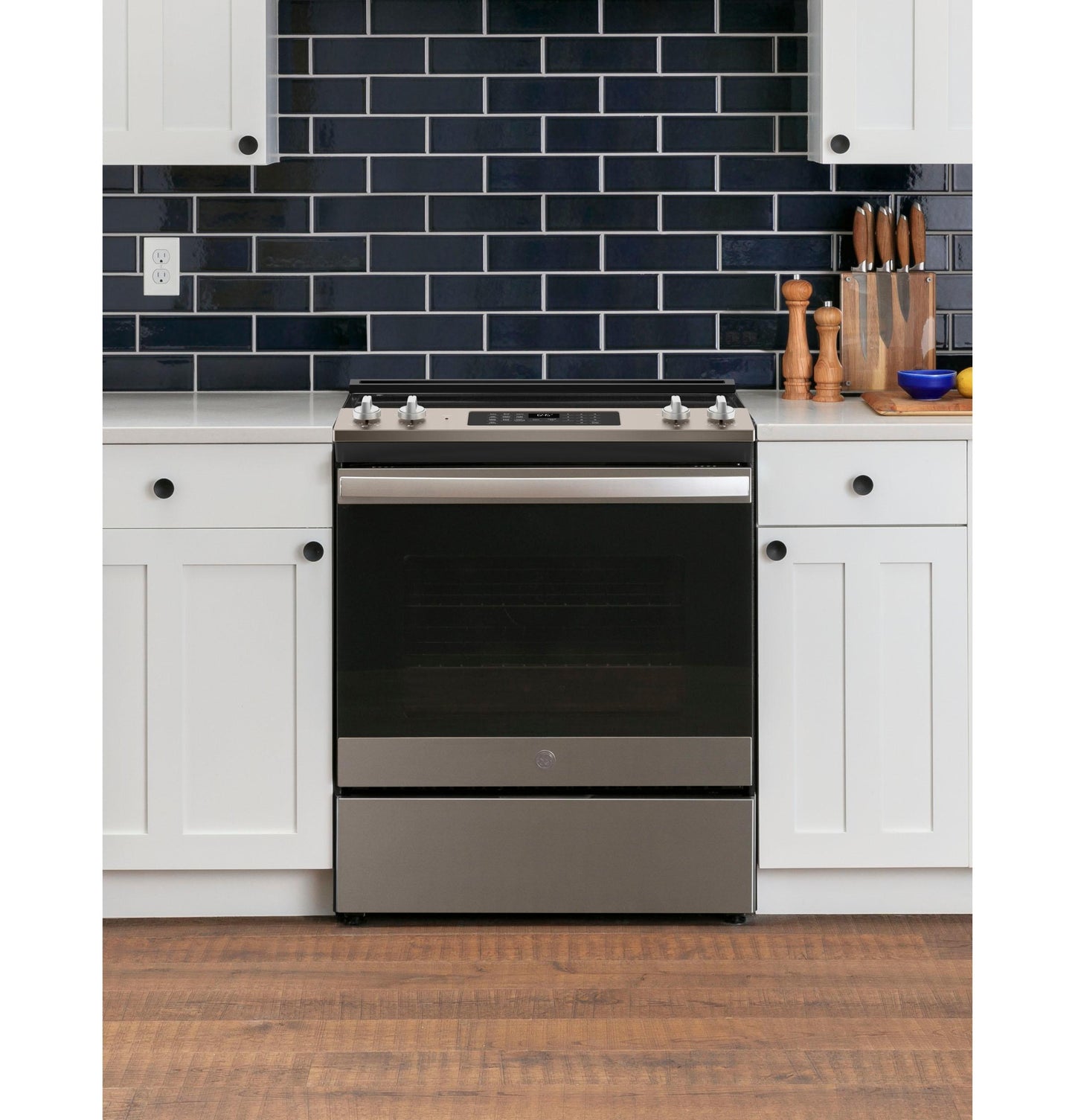 GE APPLIANCES JVW5301EJES GE 30"" Wall-mount Pyramid Chimney Hood