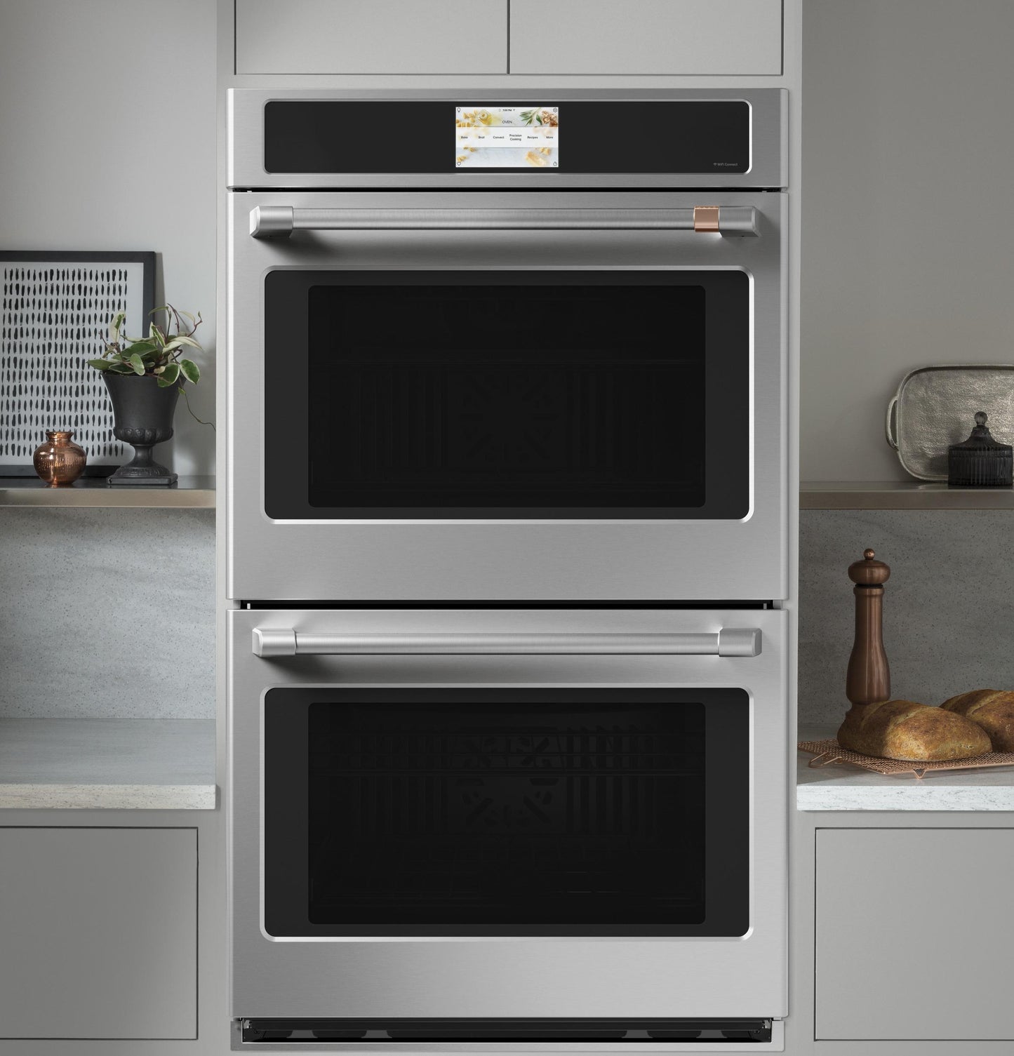CAFE CTD70DP2NS1 Cafe Cafe 30"" Built-in Convection Double Wall Oven